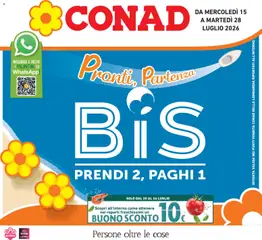 Anteprima del volantino Conad volantino Lombardia valido a partire dal 15/07/2026