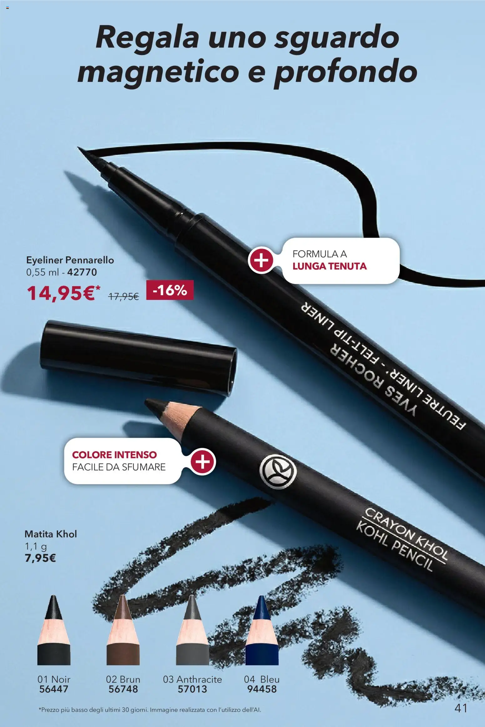 Volantino Yves Rocher del 24/09/2026 | Pagina: 41 | Prodotti: Eyeliner, Basso
