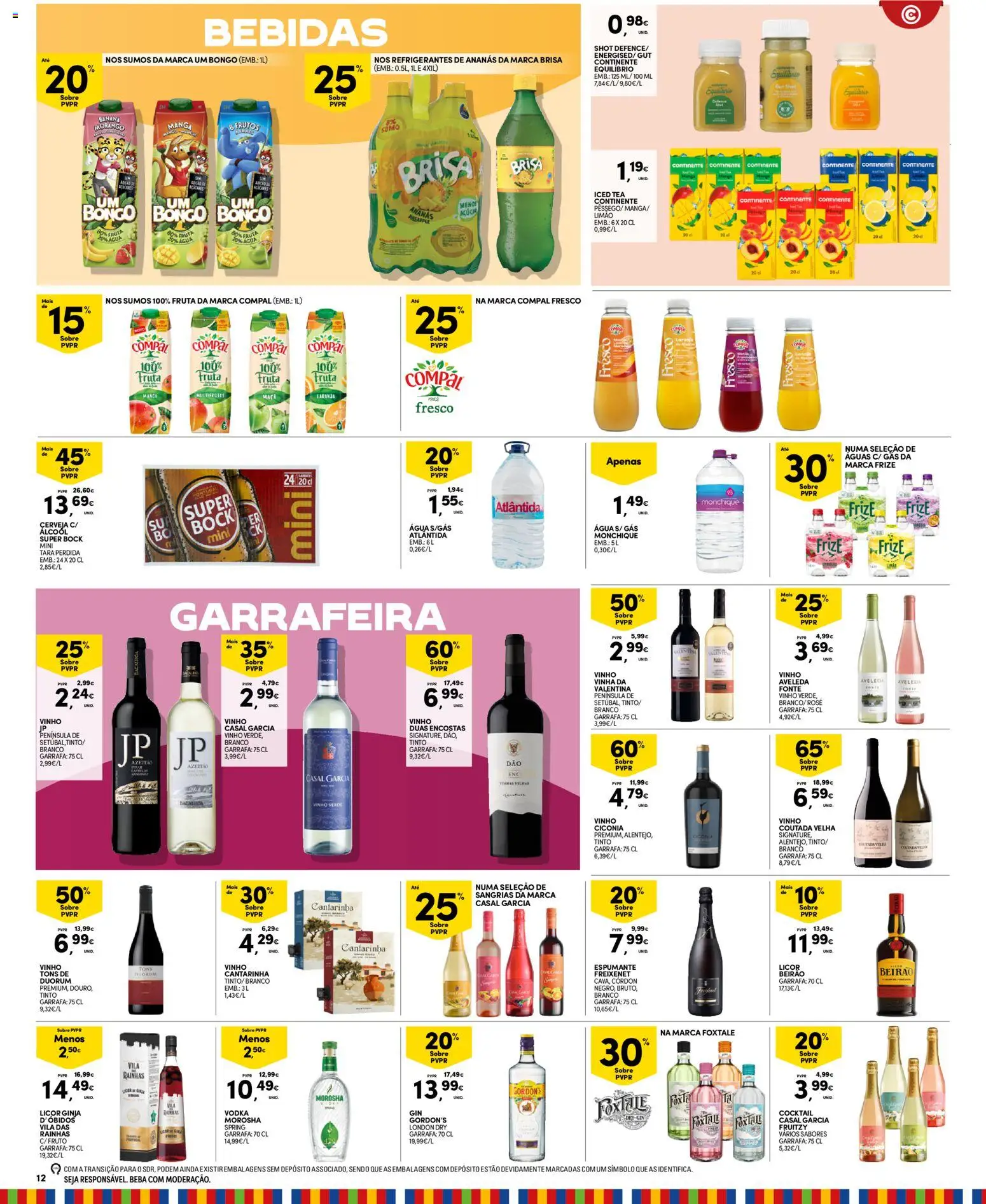Continente Madeira │ válido de 05.05.2026 | Página: 10 | Produtos: Agua, Espumante, Super bock, Cerveja