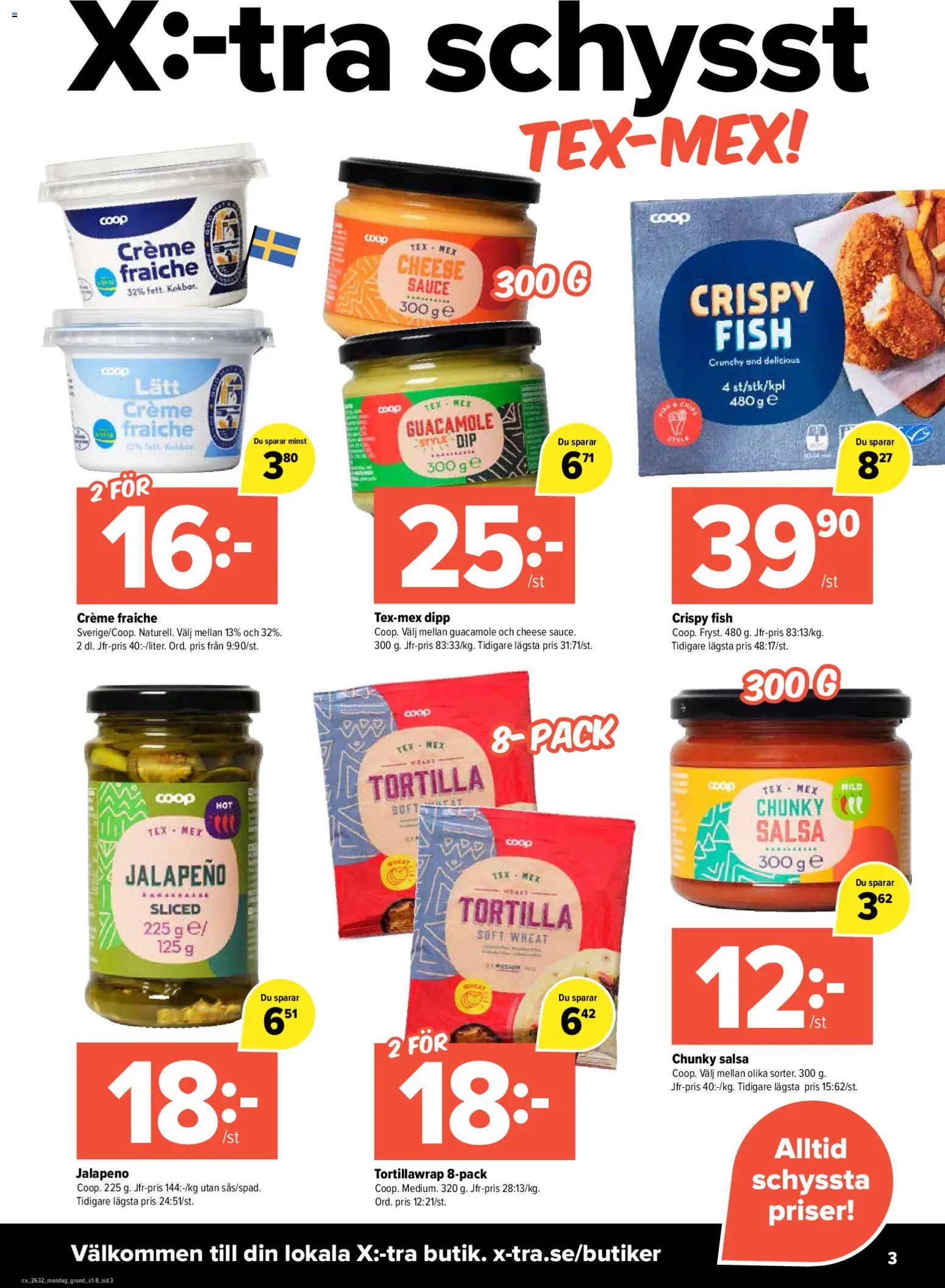 Coop X:-TRA reklamblad aktuell från 03/08/2026 | Sida: 3