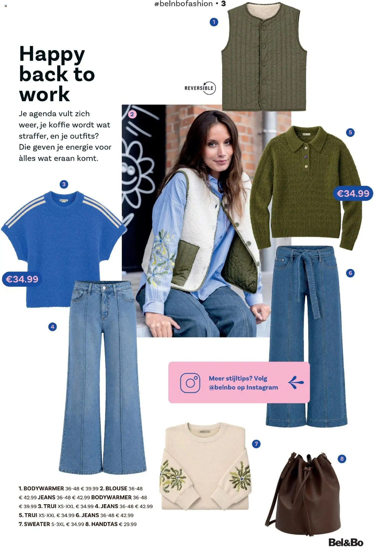 {H1} | Pagina: 3 | Producten: Handtas, Trui, Blouse, Koffie