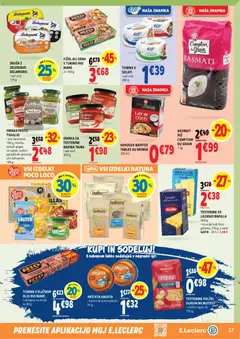 E.leclerc katalog akcije – veljaven od 02.09.2026 | Stran: 17 | Izdelki: Barilla, Pesto, Testenine, Omaka