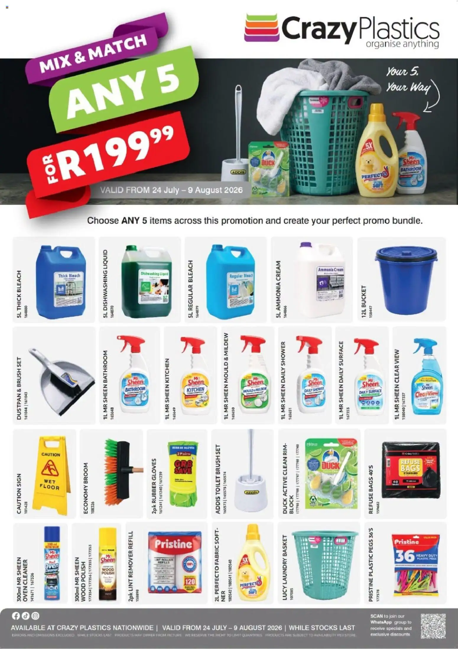 New Crazy Plastics catalogue – valid from 24/07/2026 | Page: 1