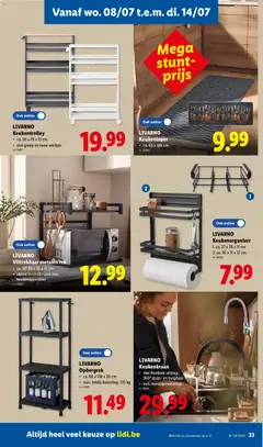 Lidl Folder week 28 - Voorbeeld van een folder van Lidl, geldig van 06/07/2026 | Pagina: 23