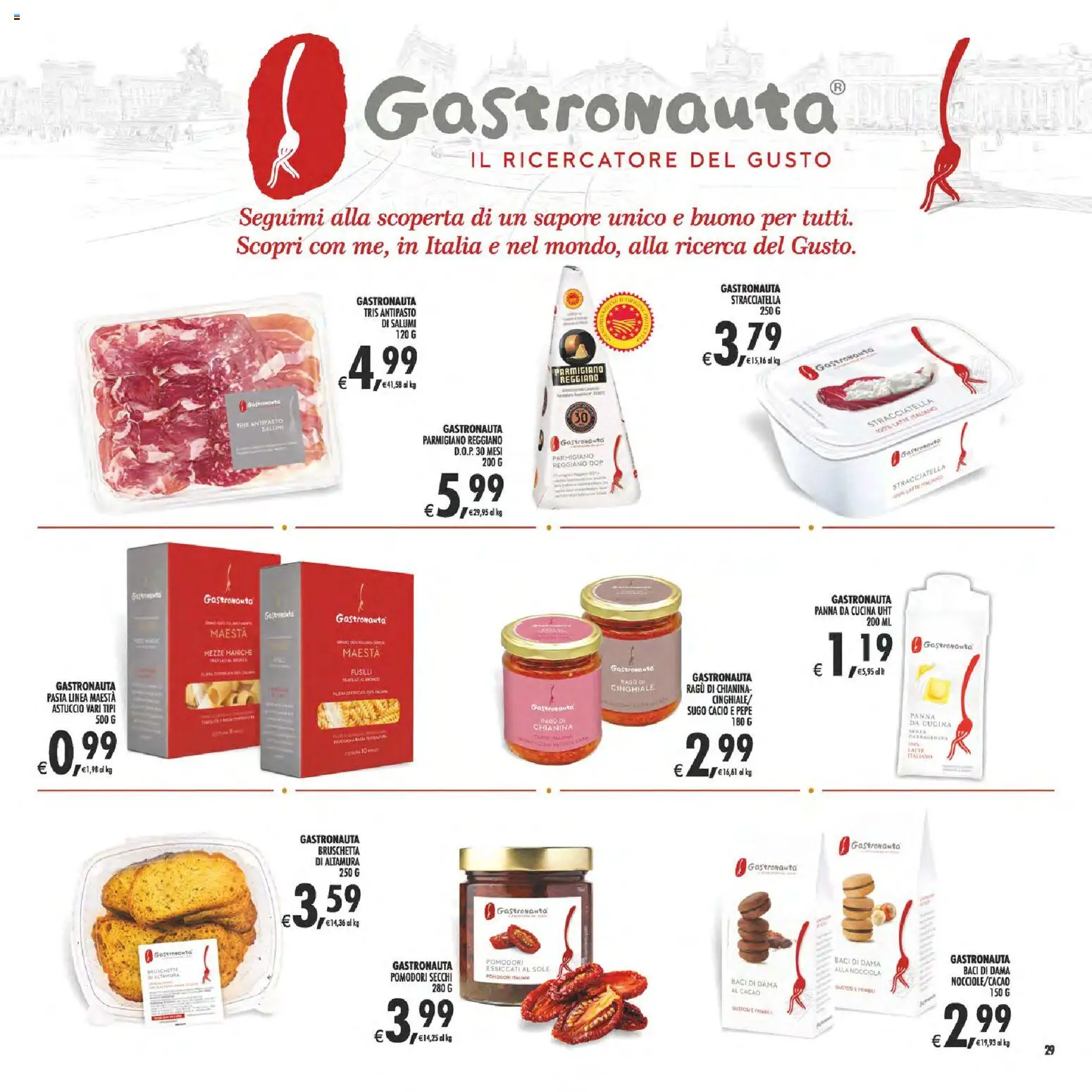 Volantino Decò del 22/09/2026 | Pagina: 29 | Prodotti: Panna, Pomodori, Pasta, Astuccio