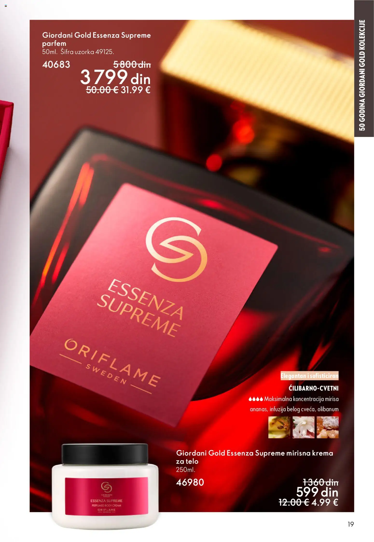 Oriflame katalog - važi od 18.02.2026 | Strana: 19 | Proizvode: Parfem, Krema, Krema za telo