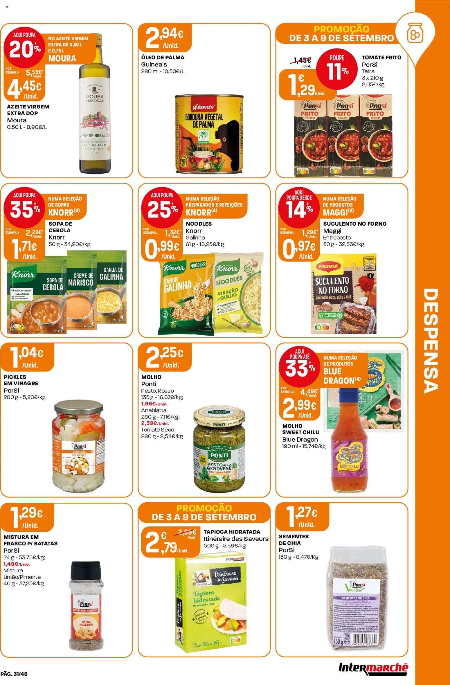Intermarché folheto │ válido de 03/09/2026 | Página: 31