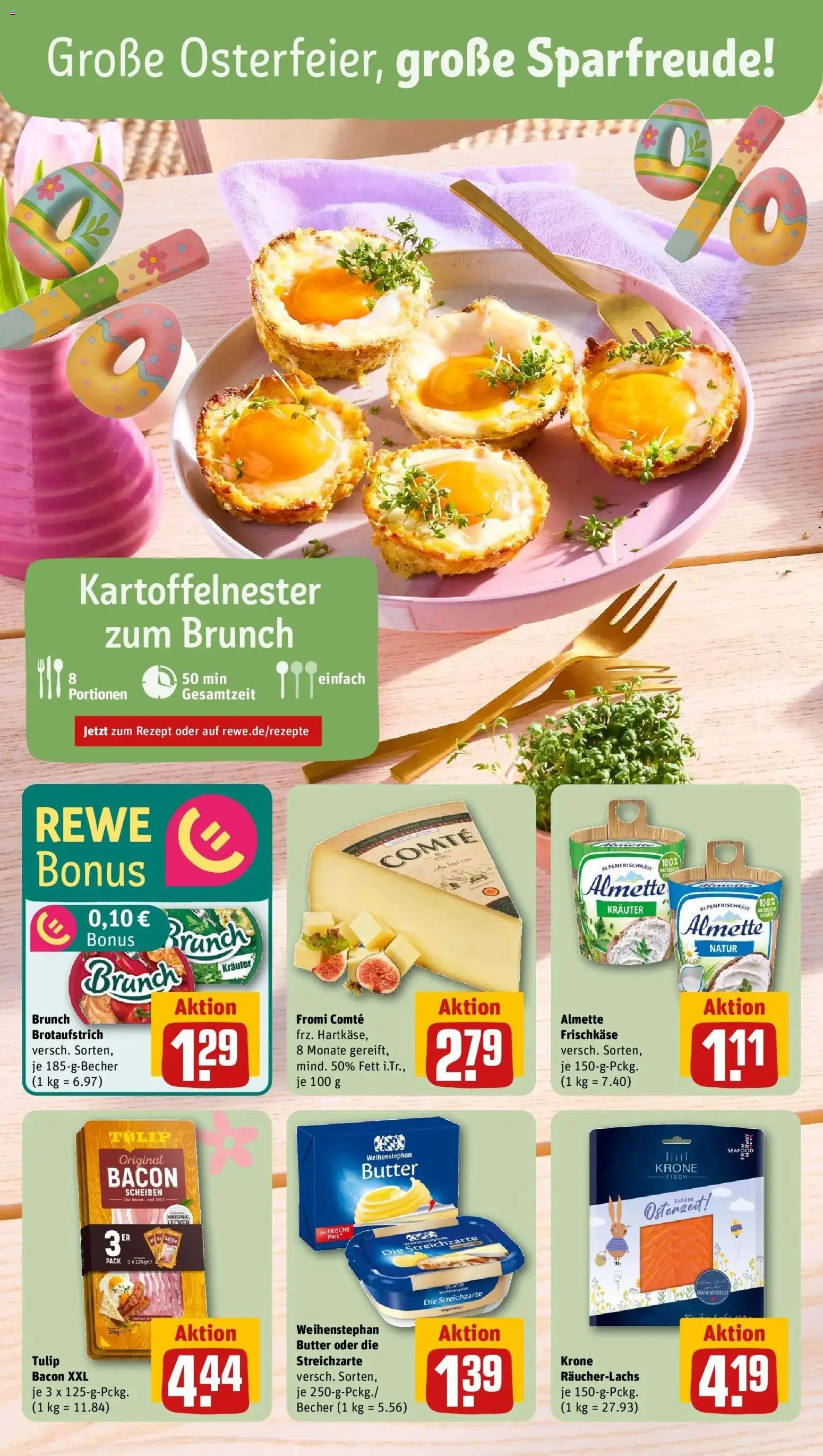 Rewe Prospekt Bad Orb	 – gültig ab 23.03.2026 | Seite: 6 | Produkte: Butter, Weihenstephan butter, Räucherlachs, Frischkase