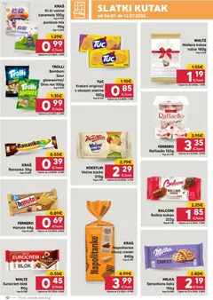 Pivac Katalog - Pregled kataloga iz trgovine Pivac, vrijedi od 06.07.2026 | Stranica: 12 | Proizvodi: Napolitanke, Krekeri, Kakao, Karamela