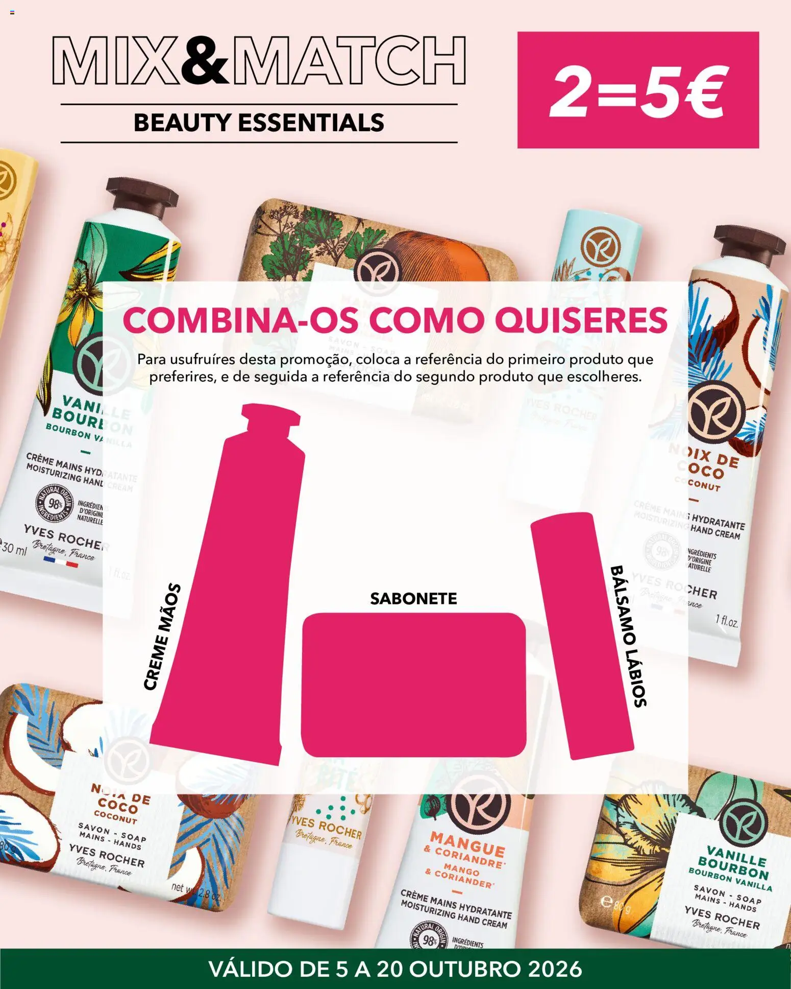 Yves Rocher Beauty glam │ válido de 05/10/2026 | Página: 11 | Produtos: Sabonete, Coco, Creme