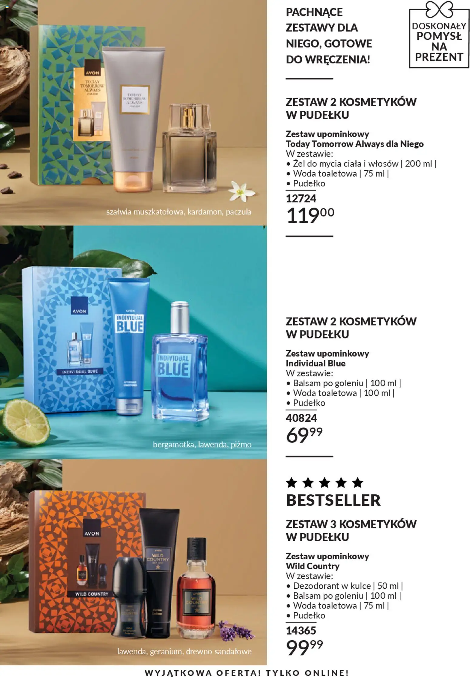 Avon Katalog 4 2026 od 01.04.2026 | Strona: 198 | Produkty: Pudełko, Woda toaletowa, Balsam po goleniu, Dezodorant