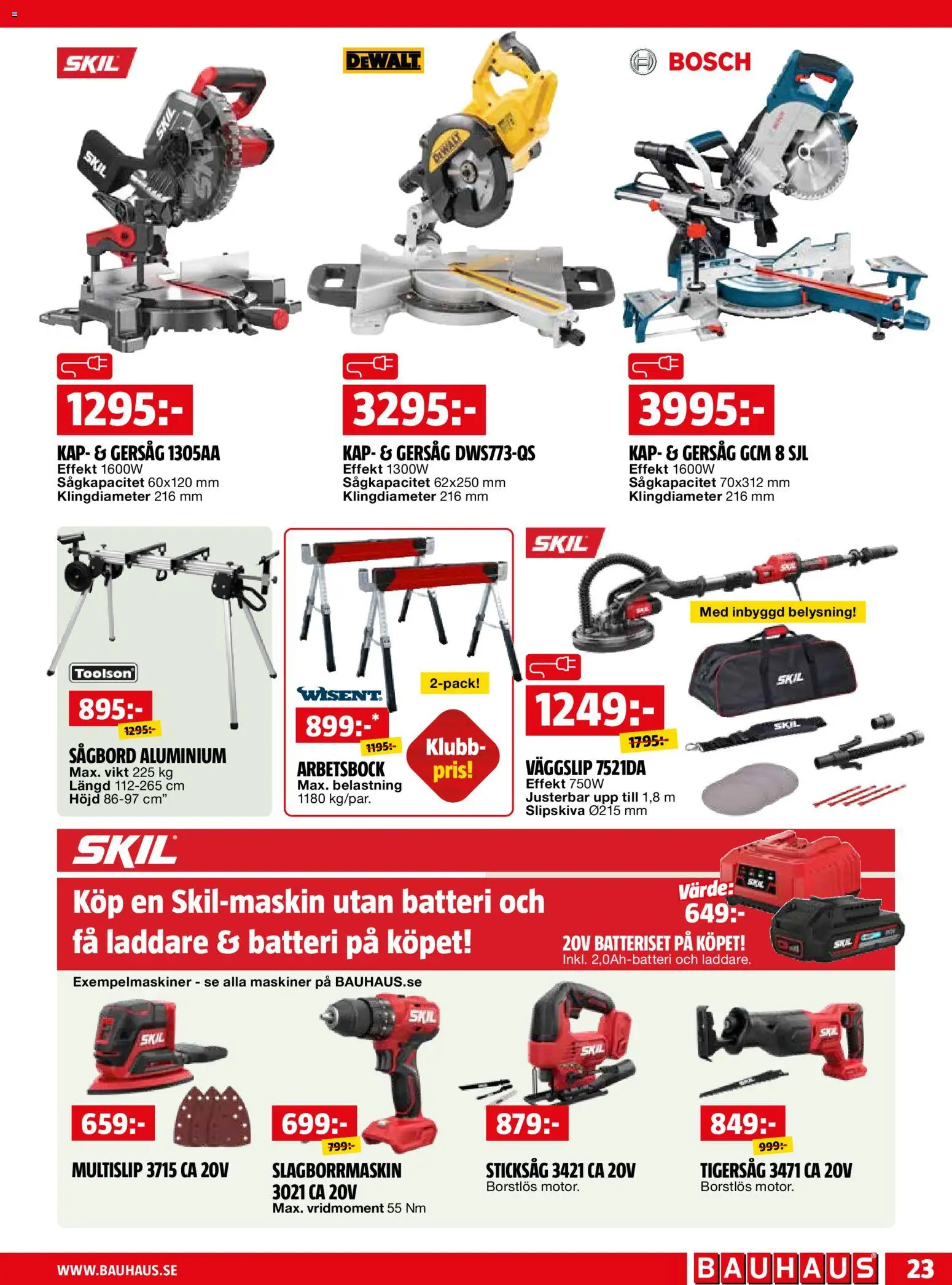 Bauhaus reklamblad aktuell från 28/09/2026 | Sida: 23