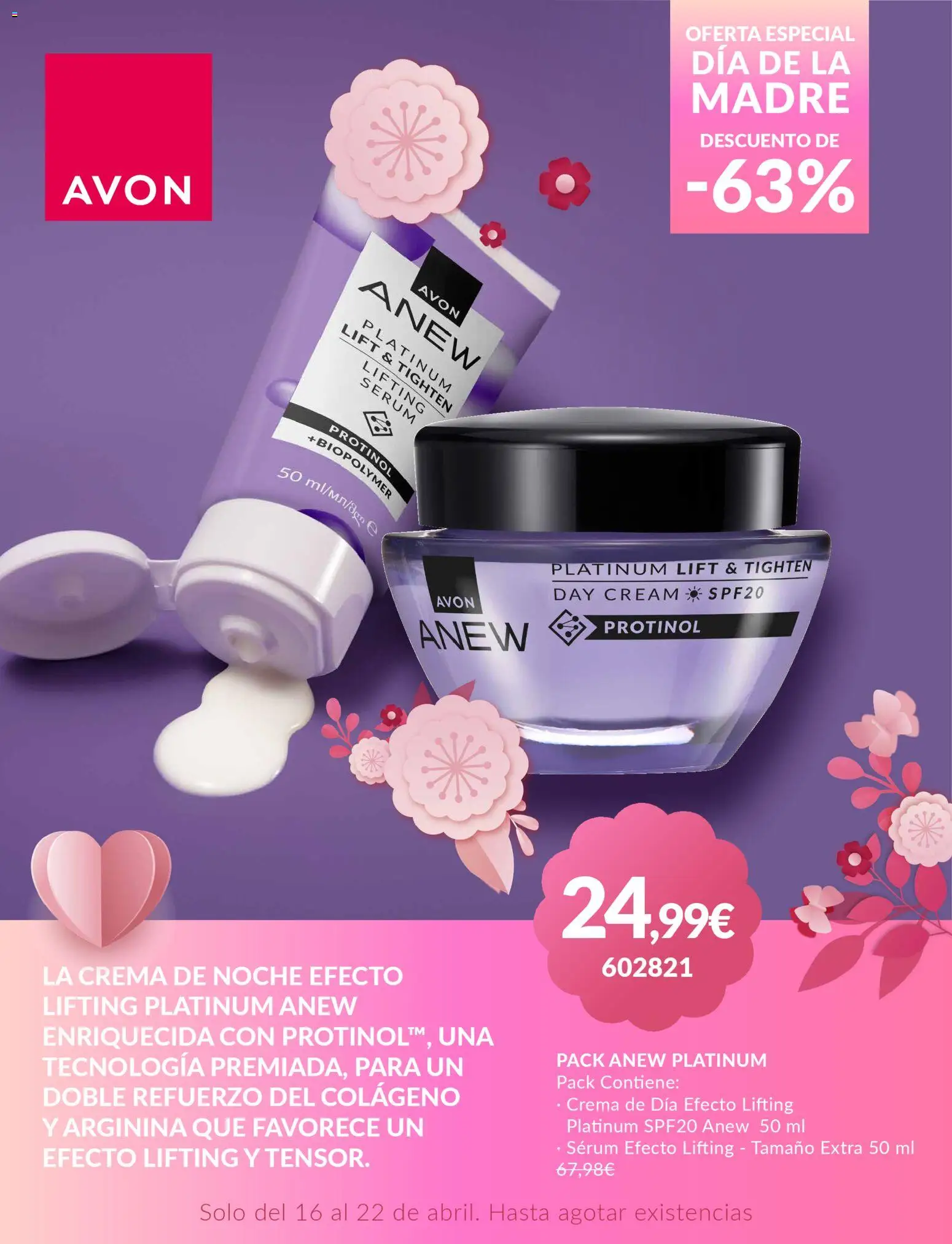 Avon - Especial día de La Madre │ válido desde el 16.04.2026 | Página: 5 | Productos: Sérum, Crema, Crema de día, Crema de noche