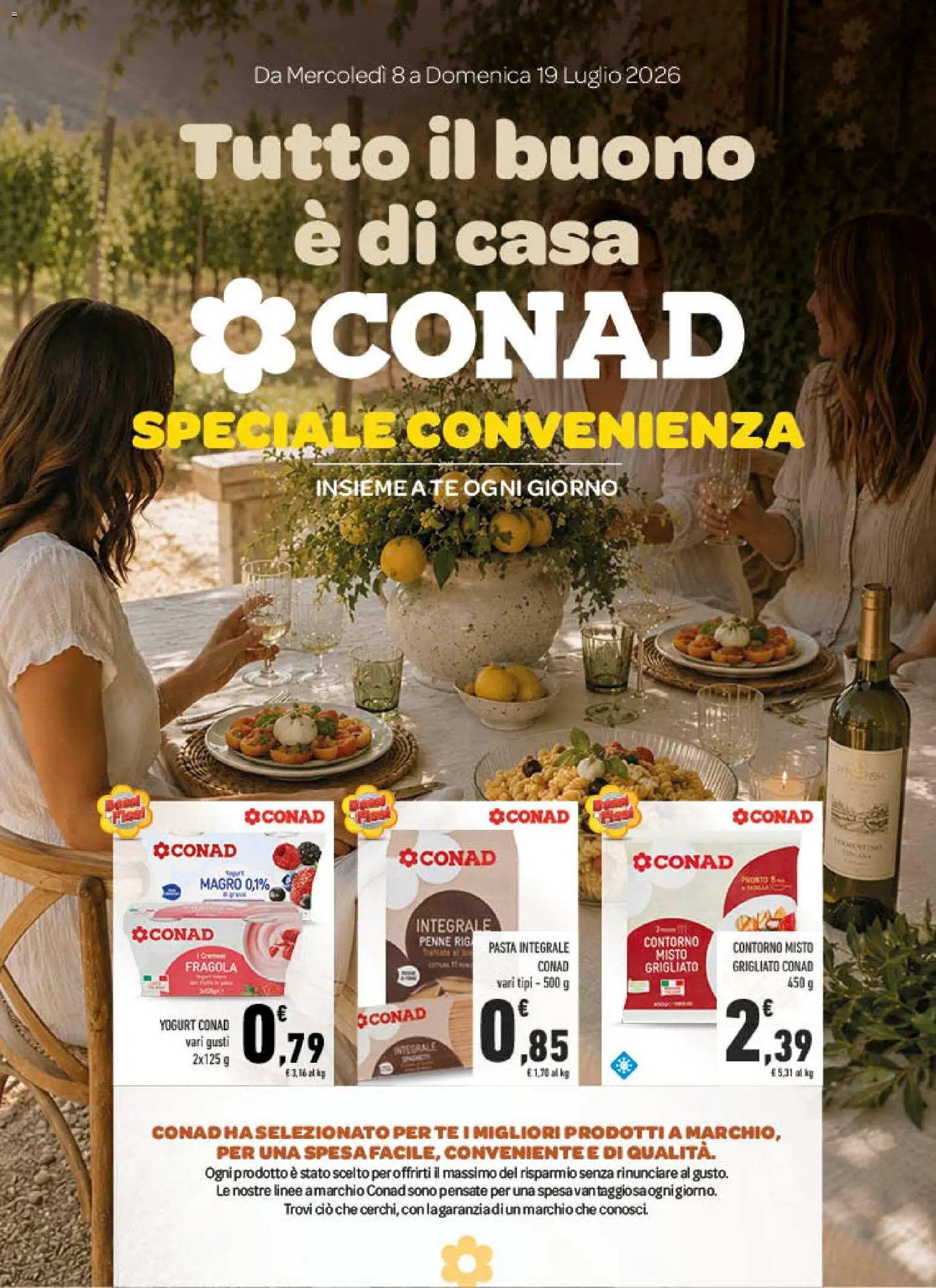 Volantino Conad dal 08/07/2026 ⏳