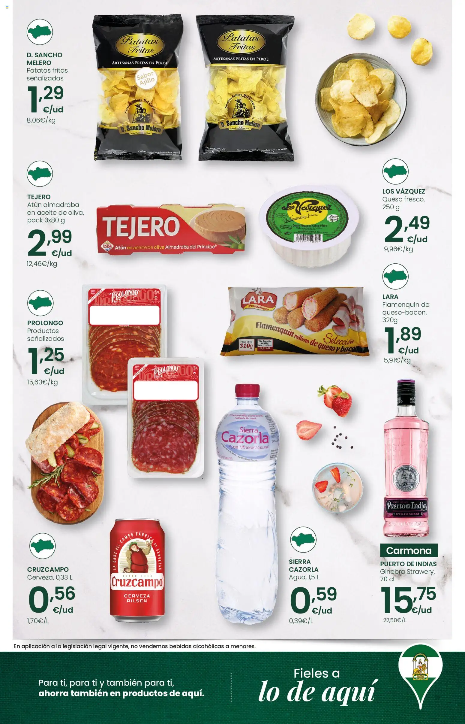 Eroski Fieles a lo de aquí │ válido desde el 14.05.2026 | Página: 3 | Productos: Queso, Aceite, Cerveza, Queso fresco