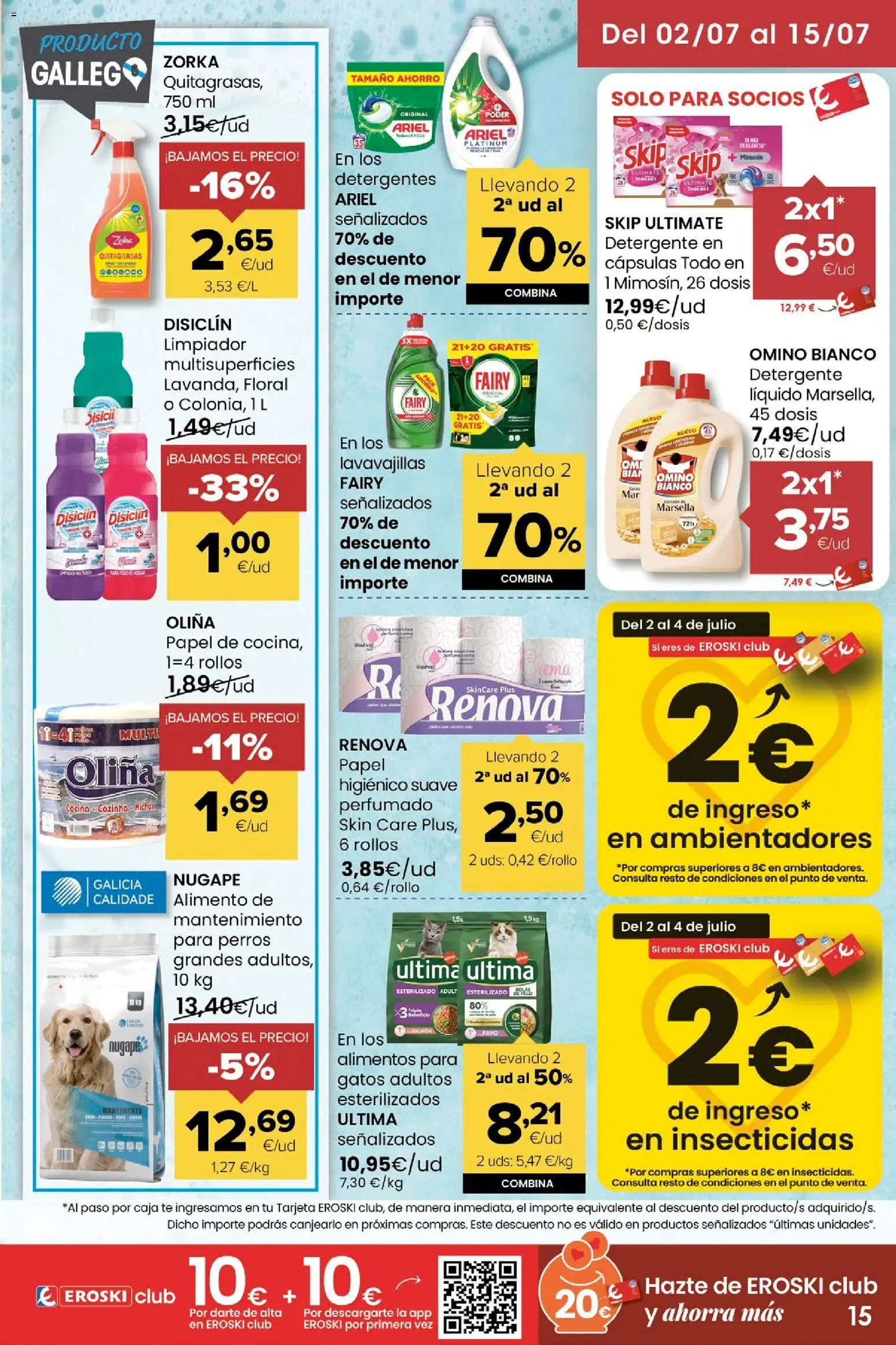 Eroski folleto │ válido desde el 02/07/2026 | Página: 15