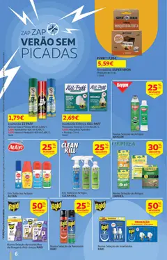 Pré-visualização Auchan - Brinquedos de Verão válido de 02.06.2026 | Página: 6 | Produtos: Roupeiro, Inseticida, Difusor