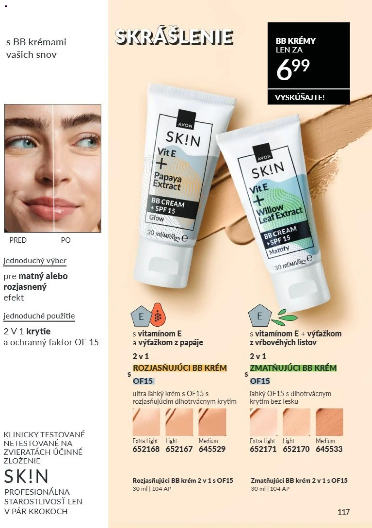 Nové Avon akcie – leták je platný od 01.07.2026 | Strana: 194 | Produkty: BB krém, Krém