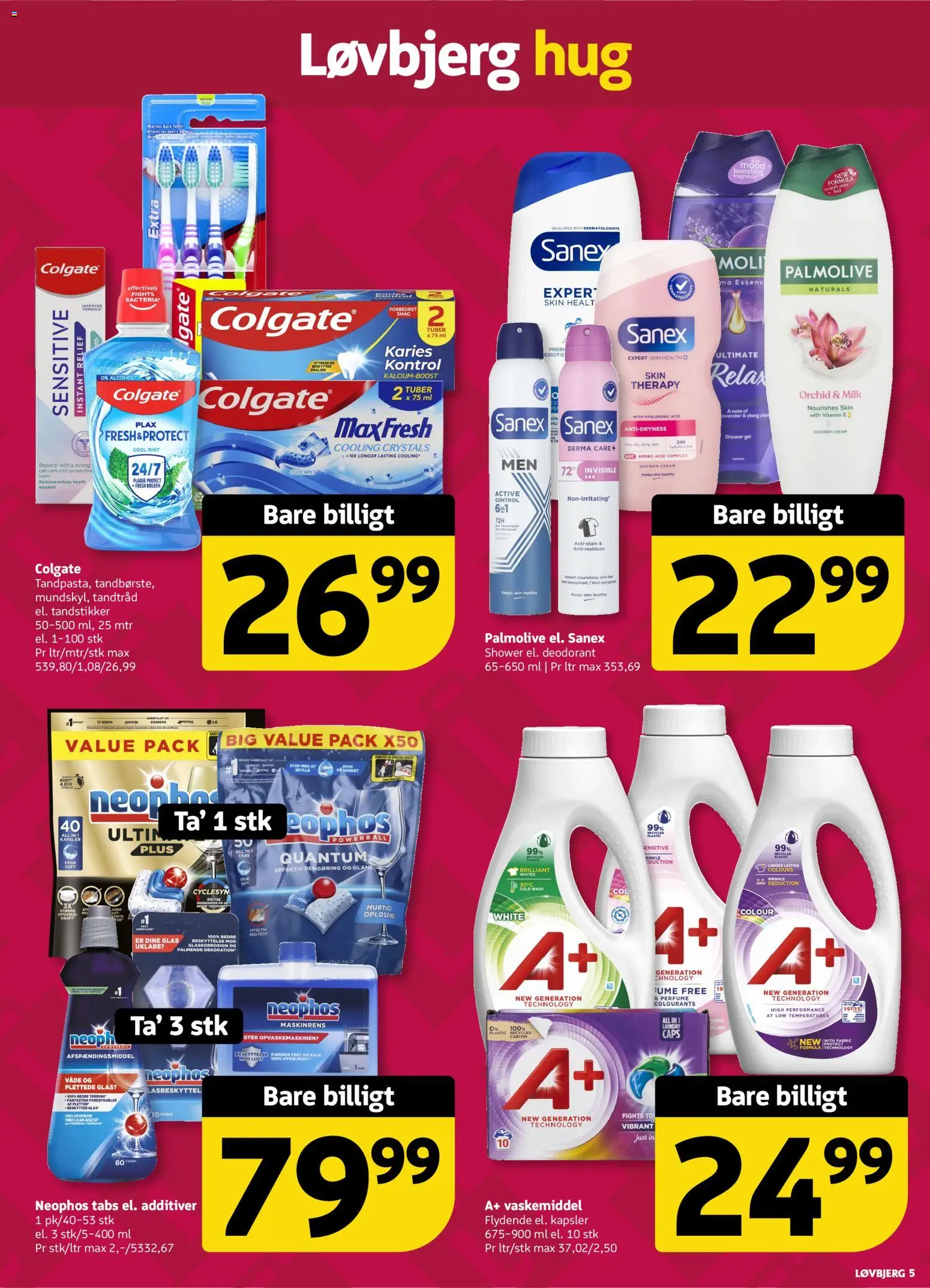 Løvbjerg tilbudsavis – gyldig fra 31/07/2026 | Side: 5 | Produkter: Deodorant, Tandtråd