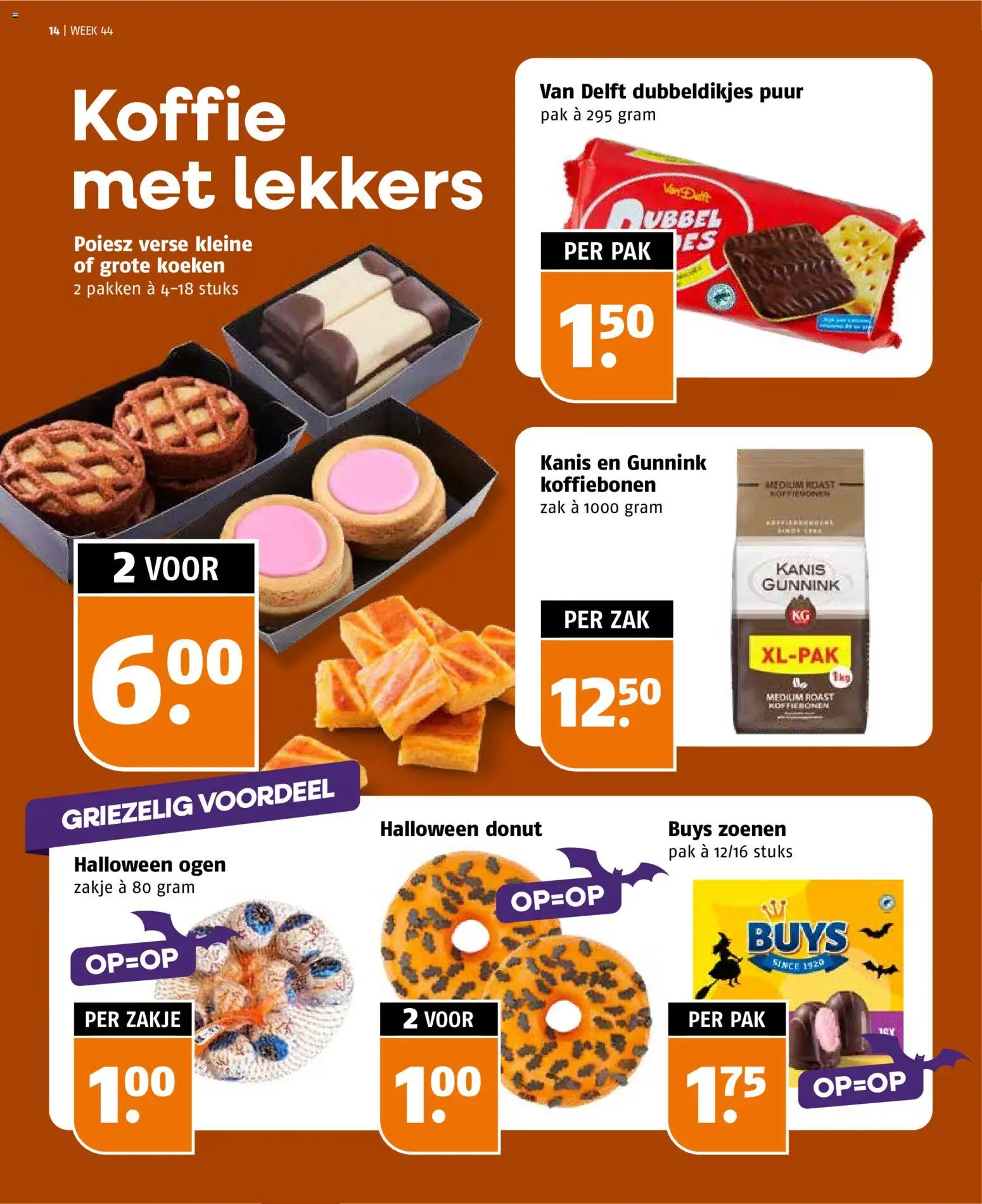 {H1} | Pagina: 14 | Producten: Koffie, Koffiebonen, Zak