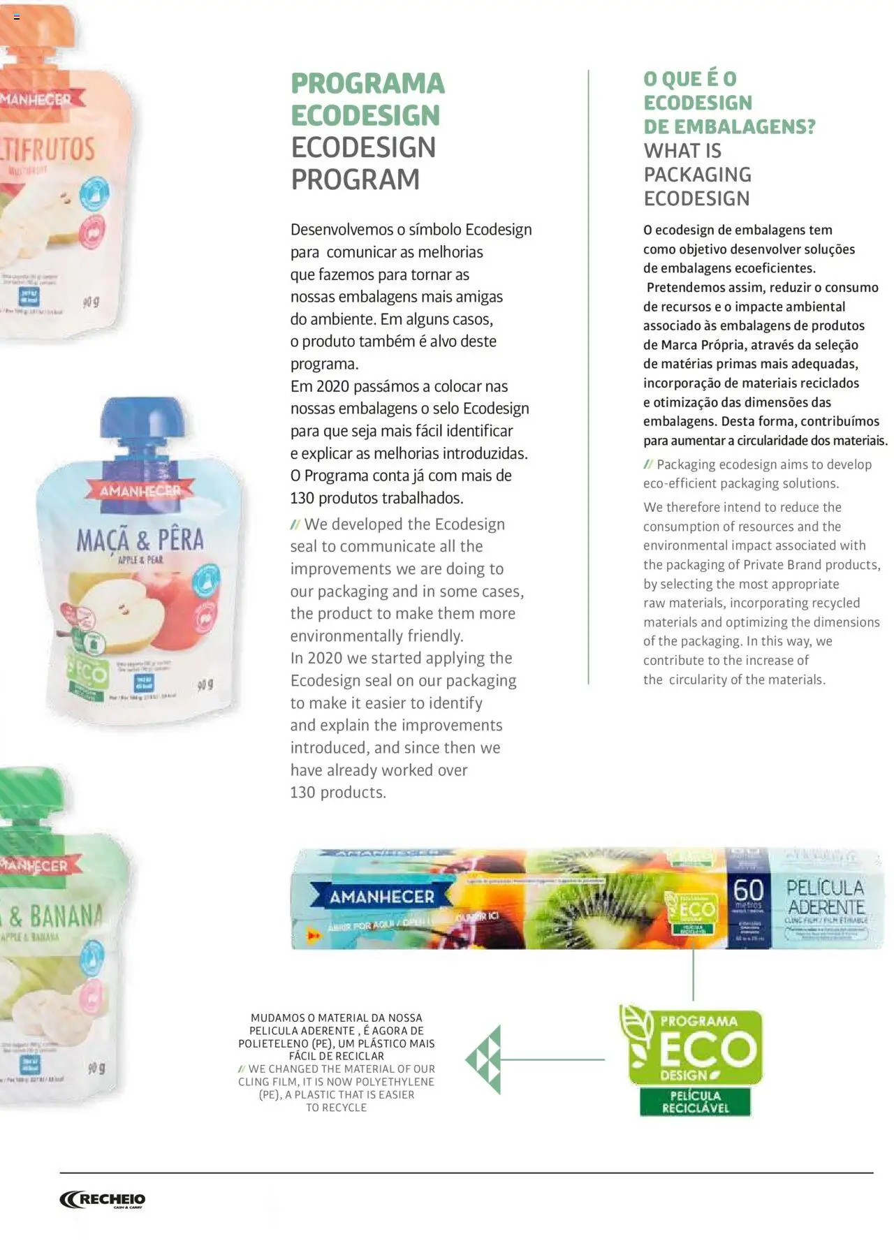 Recheio AS NOSSAS MARCAS │ válido de 19/12/2023 | Página: 14 | Produtos: Banana, Maça