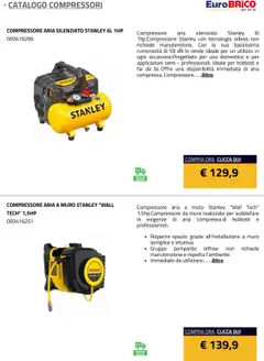 Anteprima del volantino Eurobrico Compressori catalogo valido a partire dal 23.07.2025 | Pagina: 18 | Prodotti: Compressore