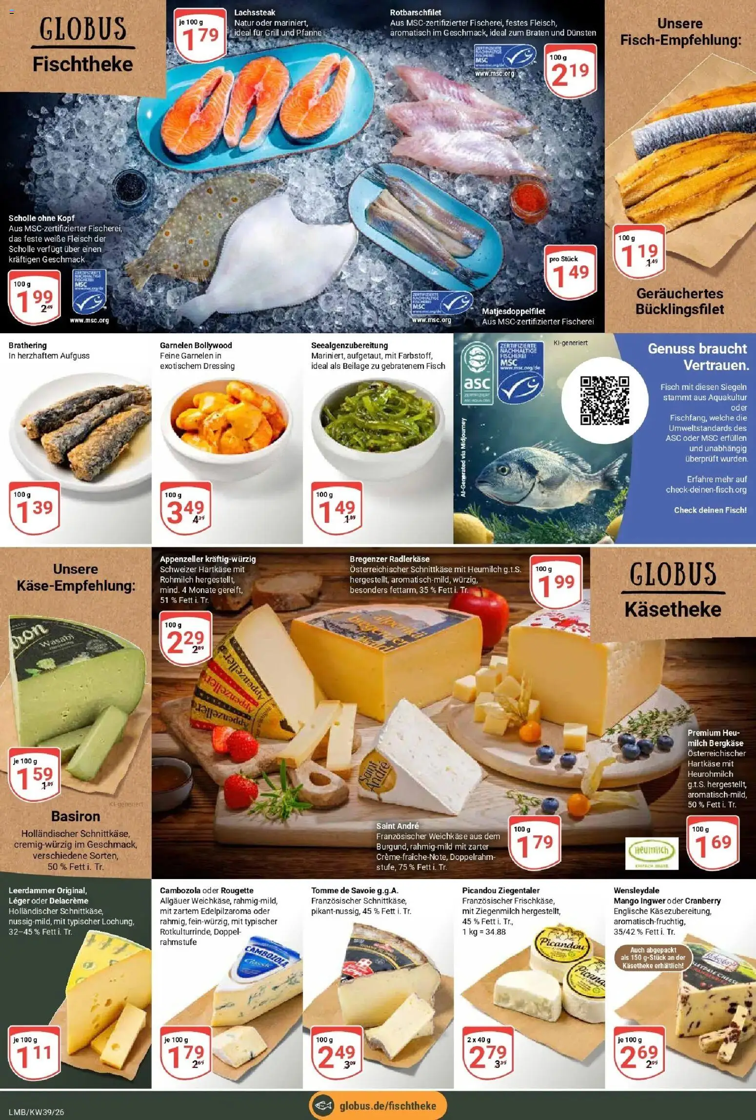 Globus Prospekt Limburg (ab 21.09.2026) » Angebote online | Seite: 12 | Produkte: Dressing, Garnelen, Mango, Fleisch