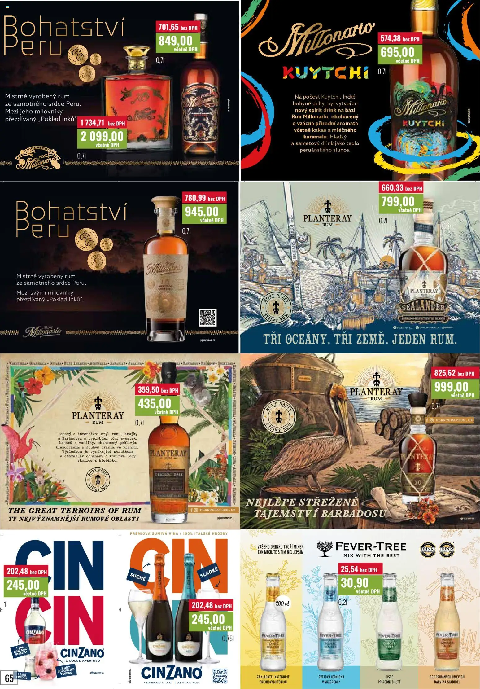 Ratio leták od 01.08.2026 | Strana: 66 | Produkty: Rum, Prosecco, Cinzano, Aperitivo