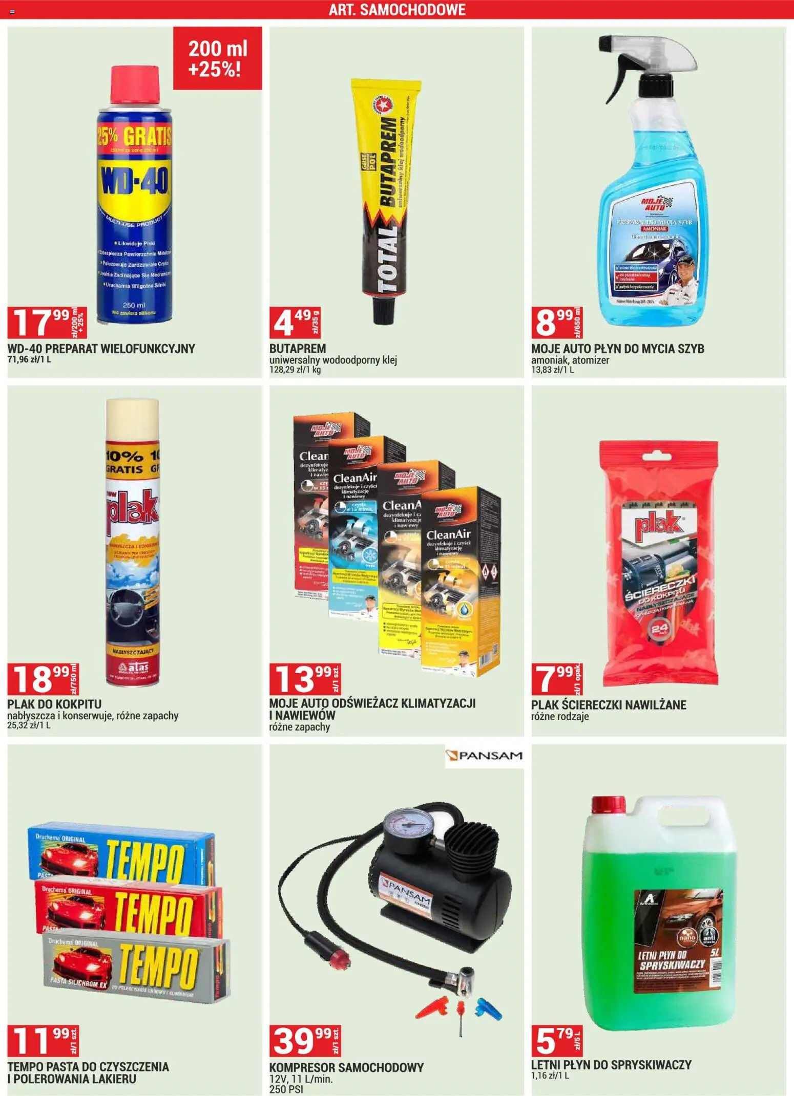 Merkury Market gazetka od 01.07.2026 | Strona: 49 | Produkty: Odświeżacz, Płyn do mycia szyb, Płyn do spryskiwaczy