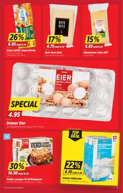 Denner Eier, aus Bodenhaltung, Import, 18 x 53 g+ ab 29.10.2026 gültig | Seite: 7