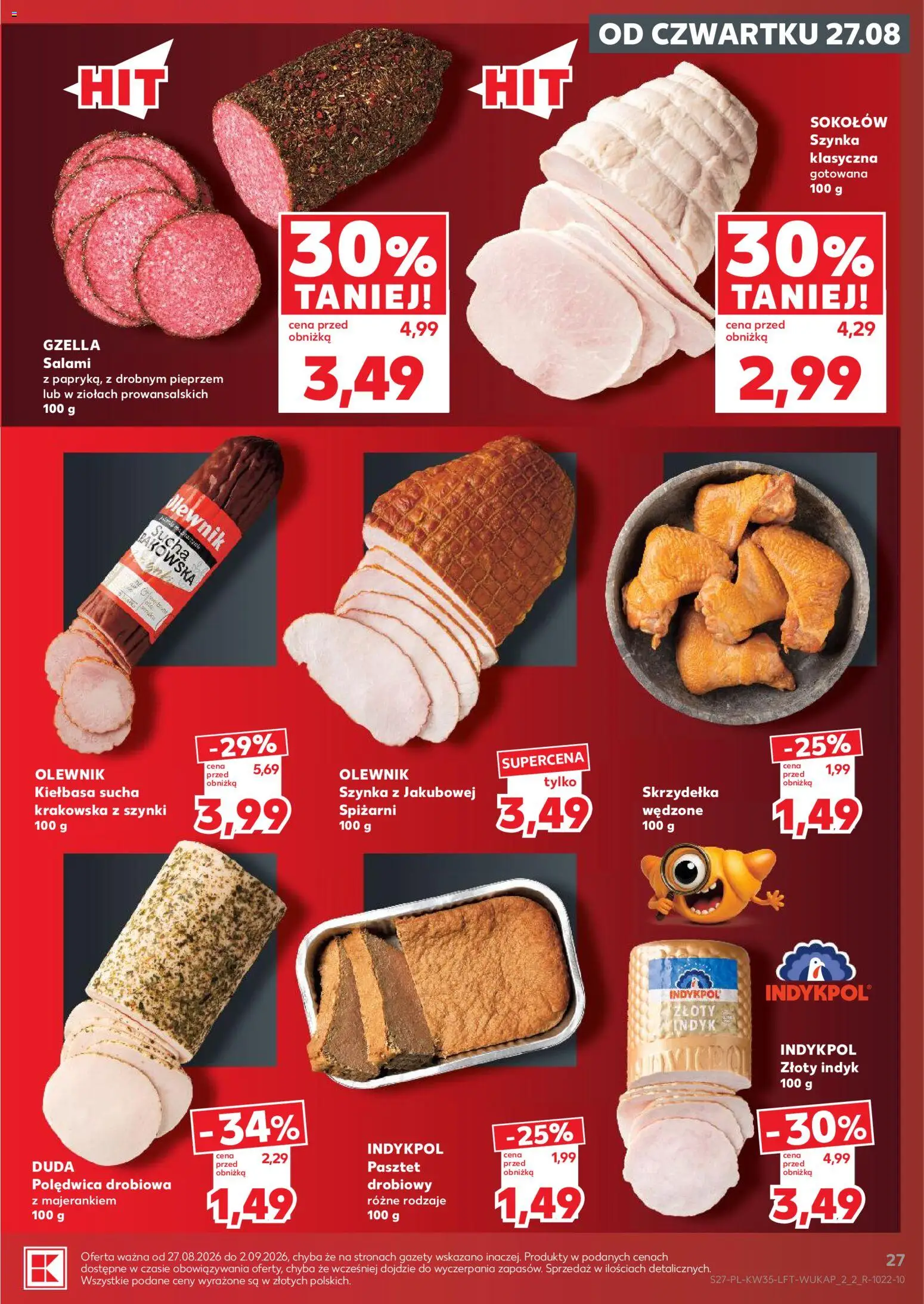 Kaufland Polsko leták - Jest fresz od 27.08.2026 | Strana: 27