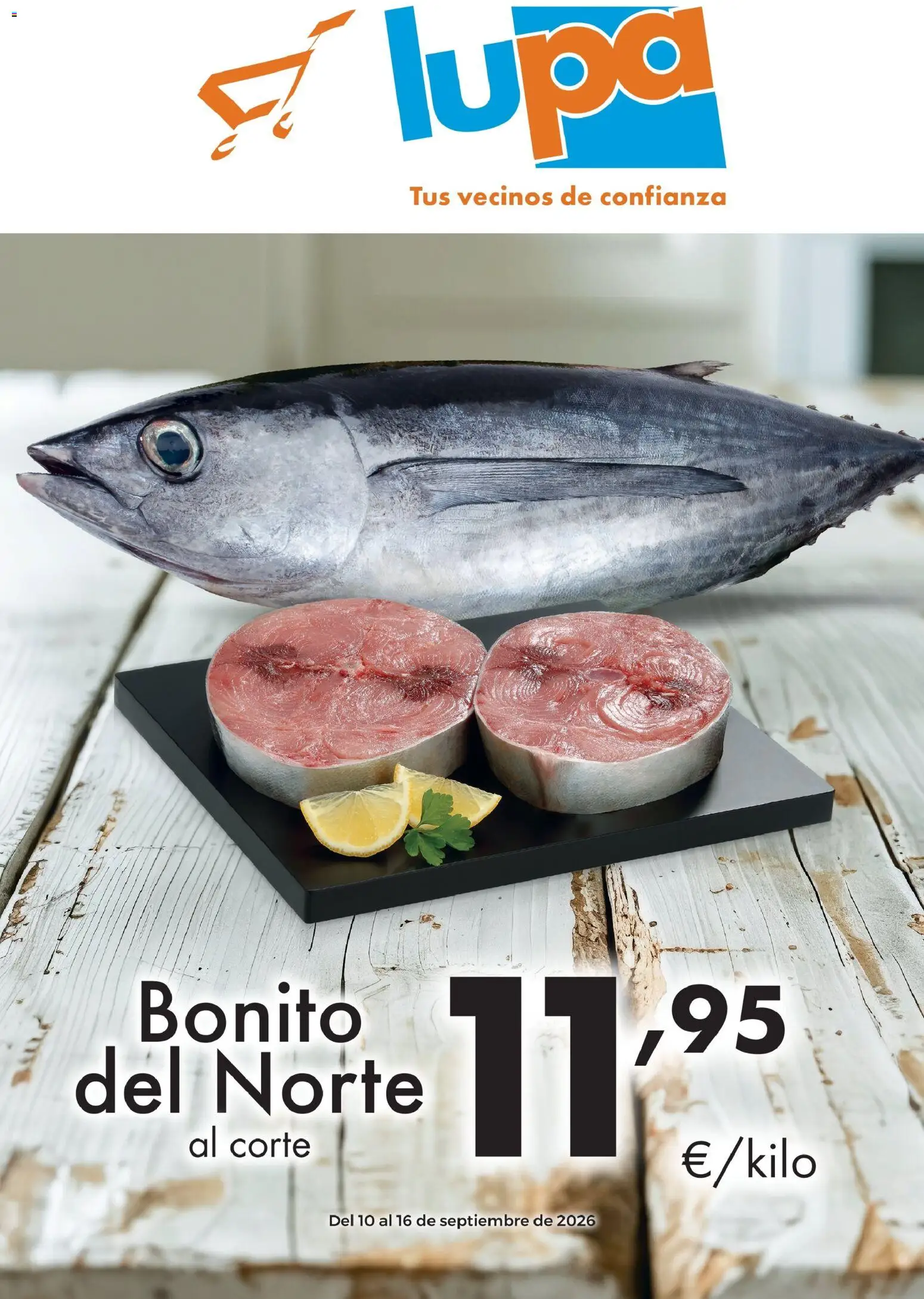 Lupa Supermercados folleto │ válido desde el 10/09/2026 | Página: 1