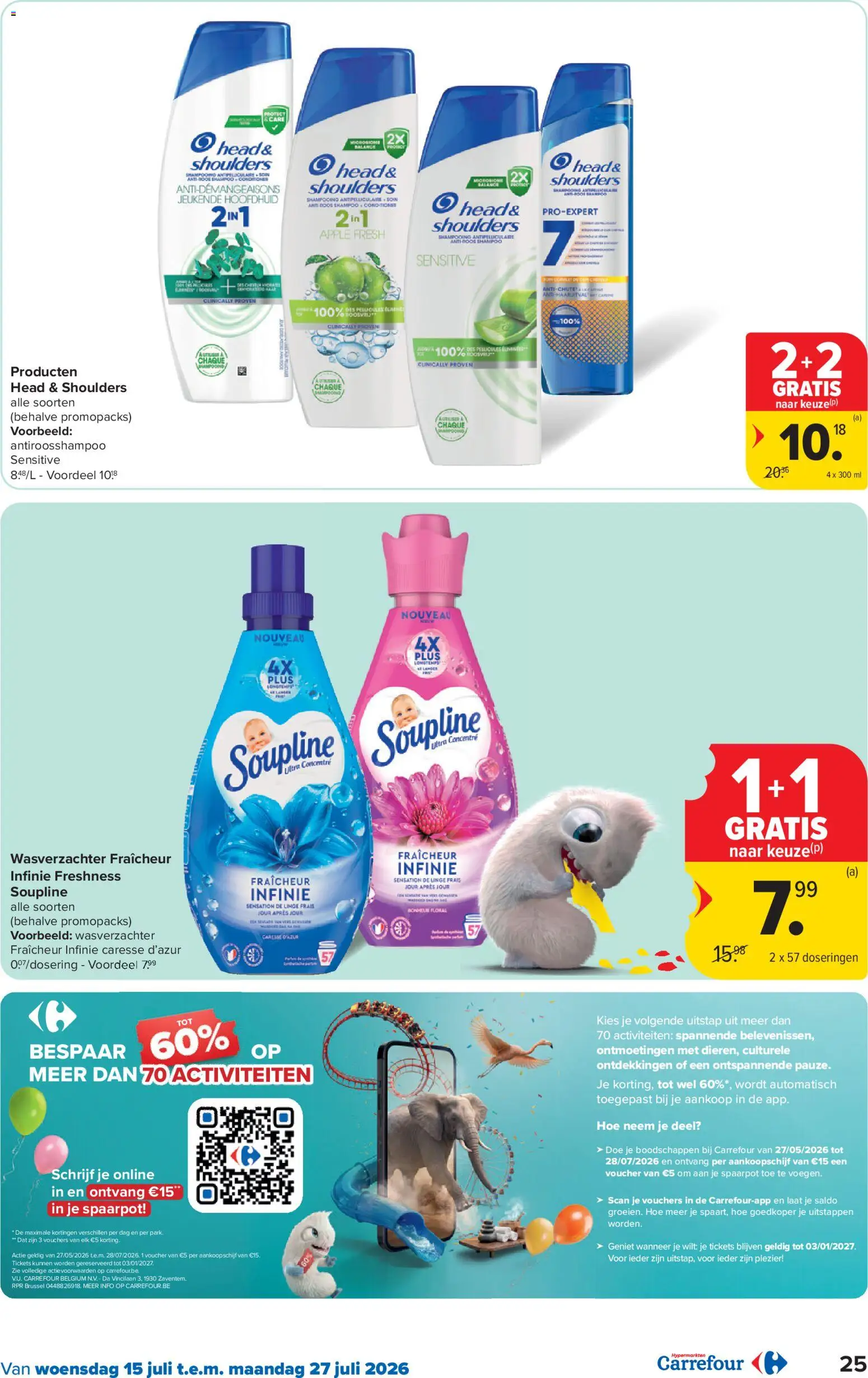 {H1} | Pagina: 25 | Producten: Head & Shoulders, Shampoo, Spaarpot, Wasverzachter