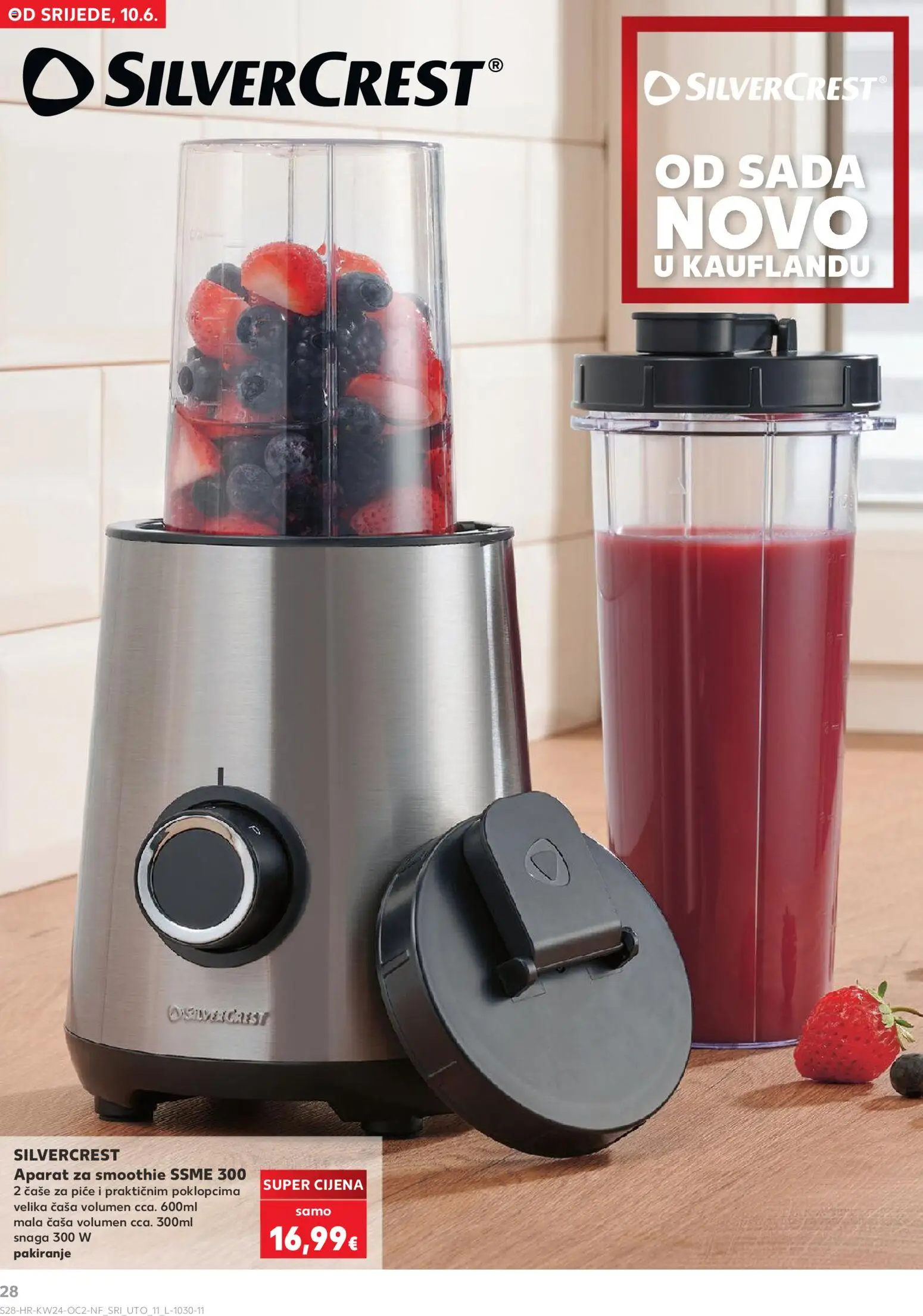 Kaufland katalog | vrijedi od 10.06.2026 | Stranica: 28 | Proizvodi: Čaše, Smoothie
