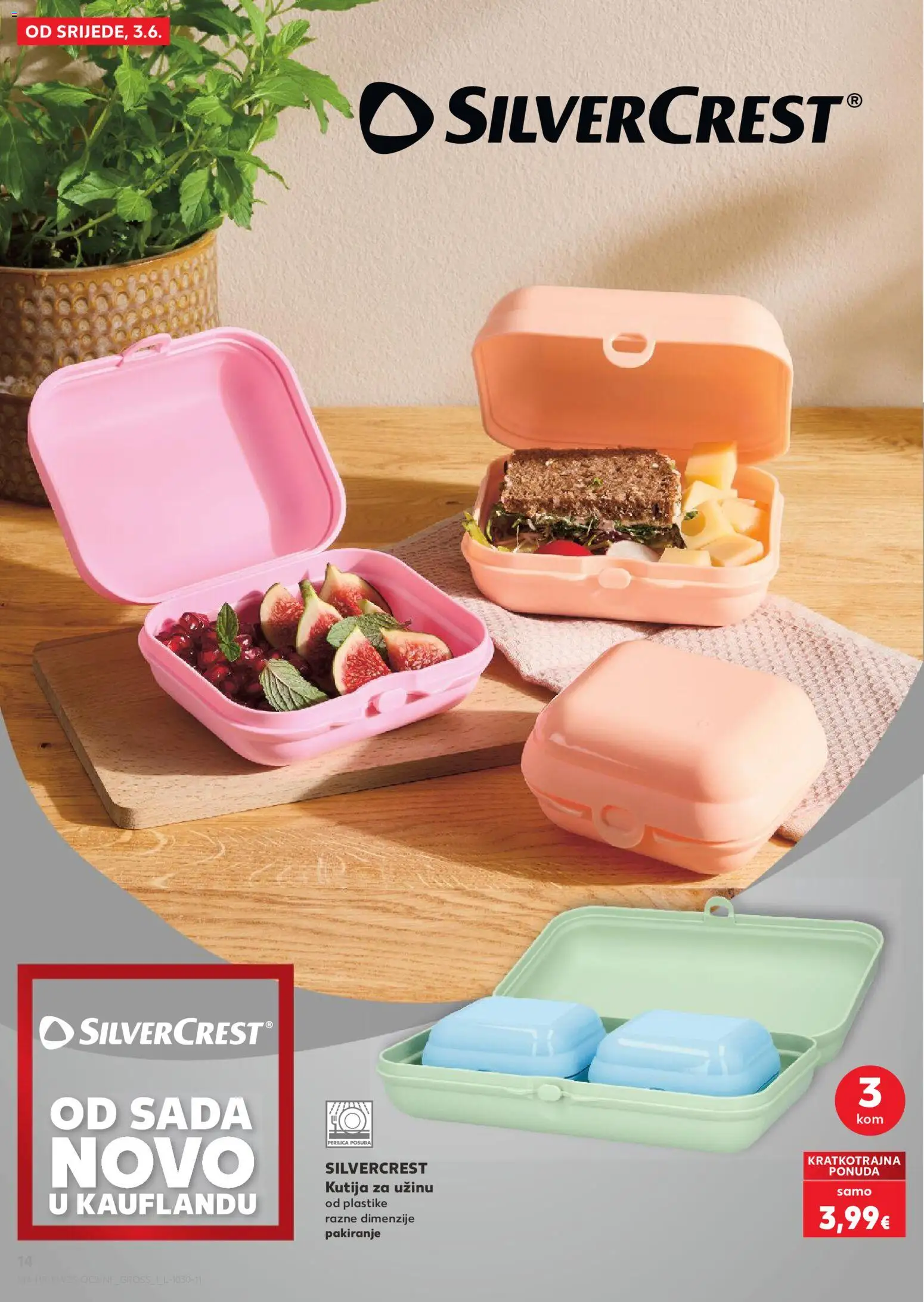 Kaufland katalog | vrijedi od 03.06.2026 | Stranica: 14 | Proizvodi: Kutija, Perilica posuđa