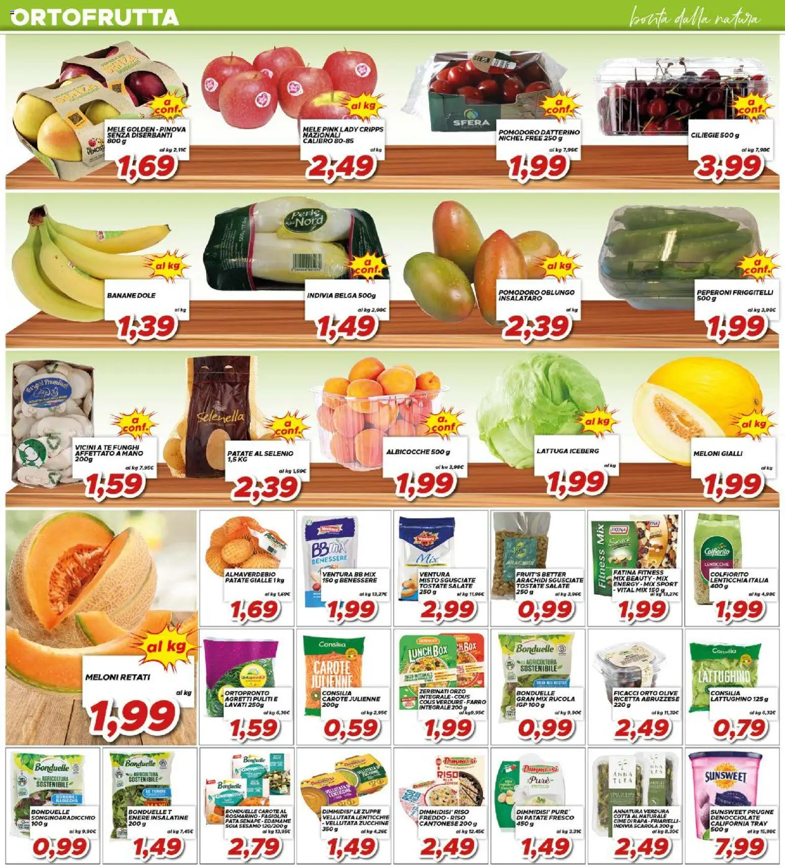 Volantino Ma Supermercati del 20.05.2026 | Pagina: 4 | Prodotti: Patate, Friarielli, Arachidi, Albicocche