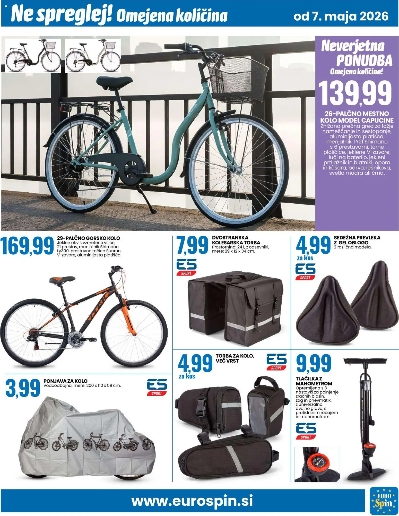 Novi Eurospin katalog ponudbe – veljaven od 07.05.2026 | Stran: 15