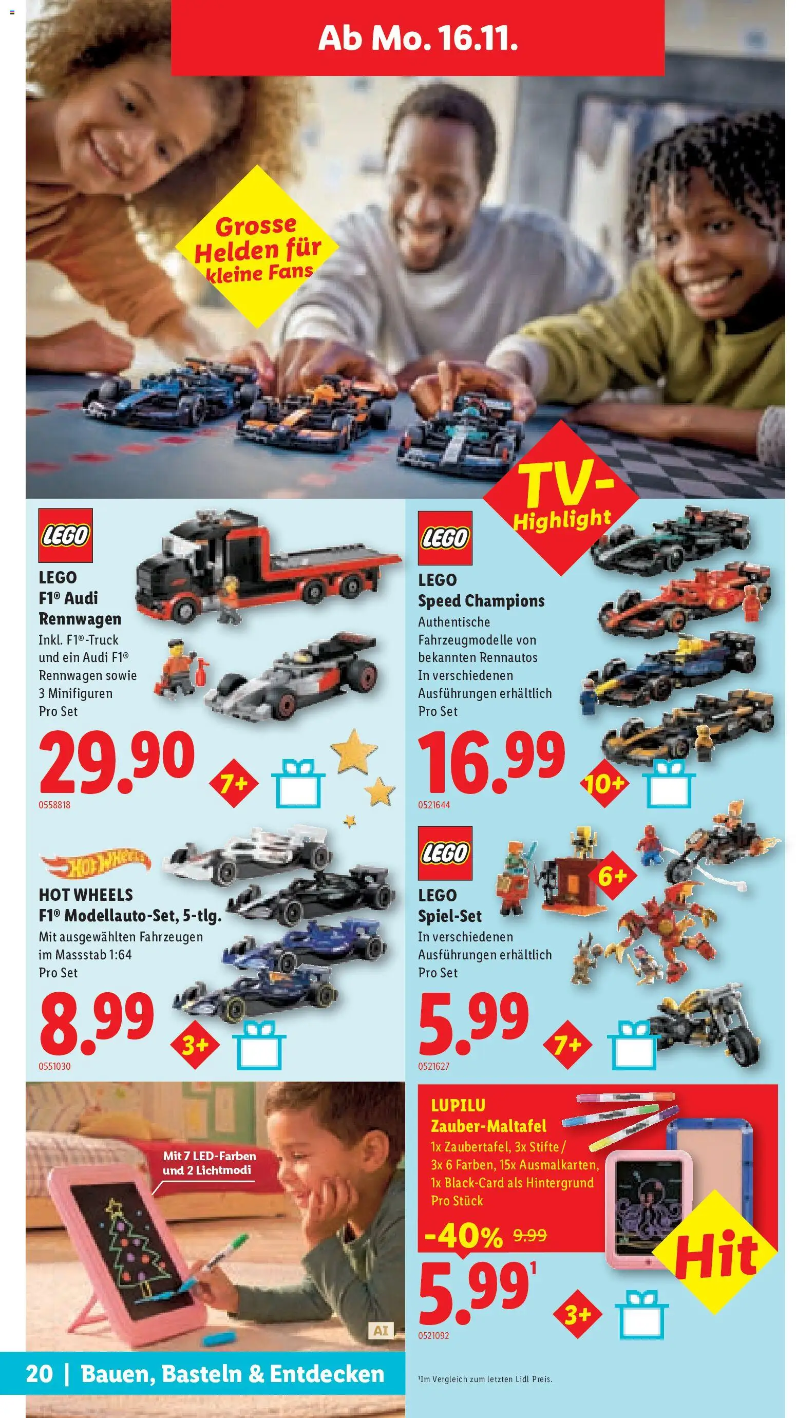 Lidl aktionen Spielwaren – gültig ab 29.10.2026 | Seite: 20