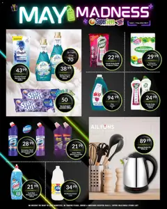 Super Save specials catalogue – valid from 04.05.2026 | Page: 56 | Products: Bleach, Fragrance, Cream, Lemon