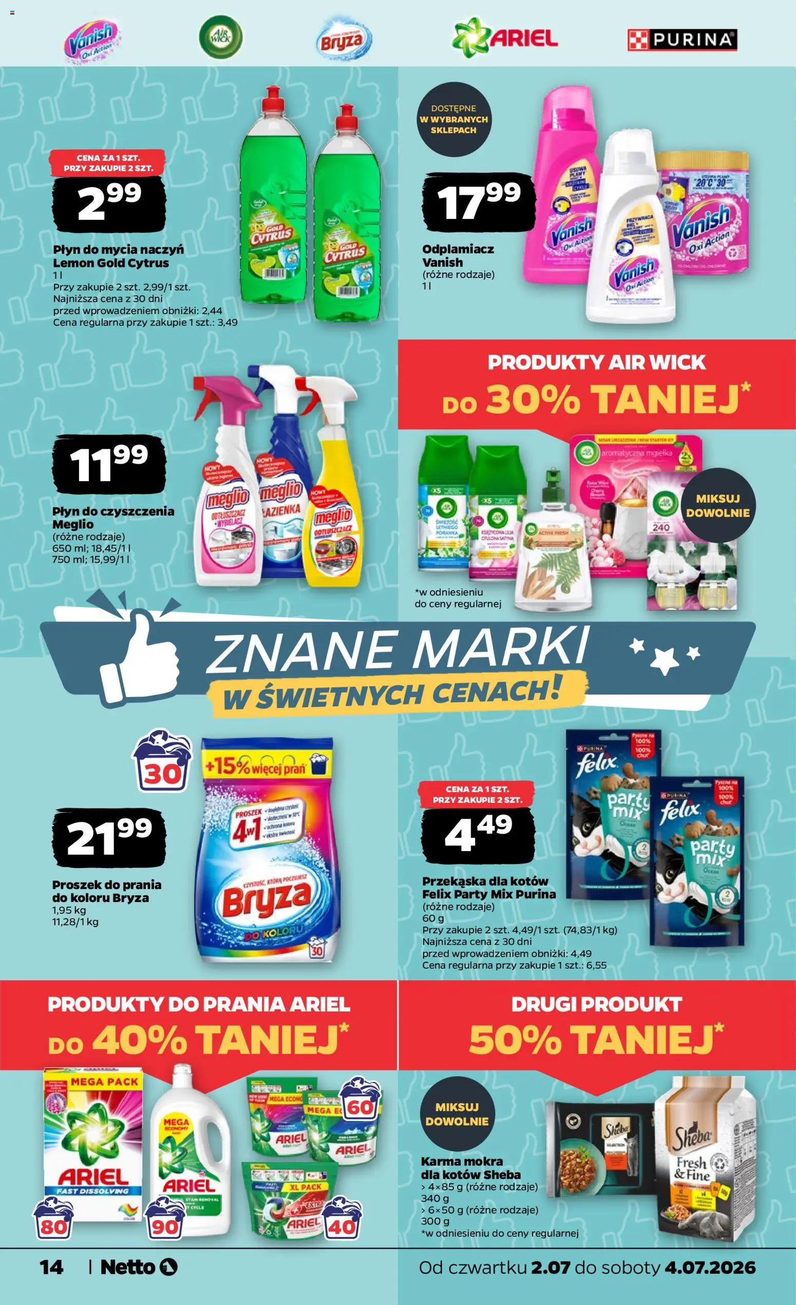 Netto gazetka od czwartku spożywcza od 02.07.2026 | Strona: 14