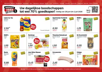 Budget Food folder - Voorbeeld van een folder van Budget Food, geldig van 26-06-2026