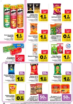 Vista previa Patatas LAY'S Campesinas, Patatas LAY'S Campesinas 242 g válido desde el 11/08/2026 | Página: 30