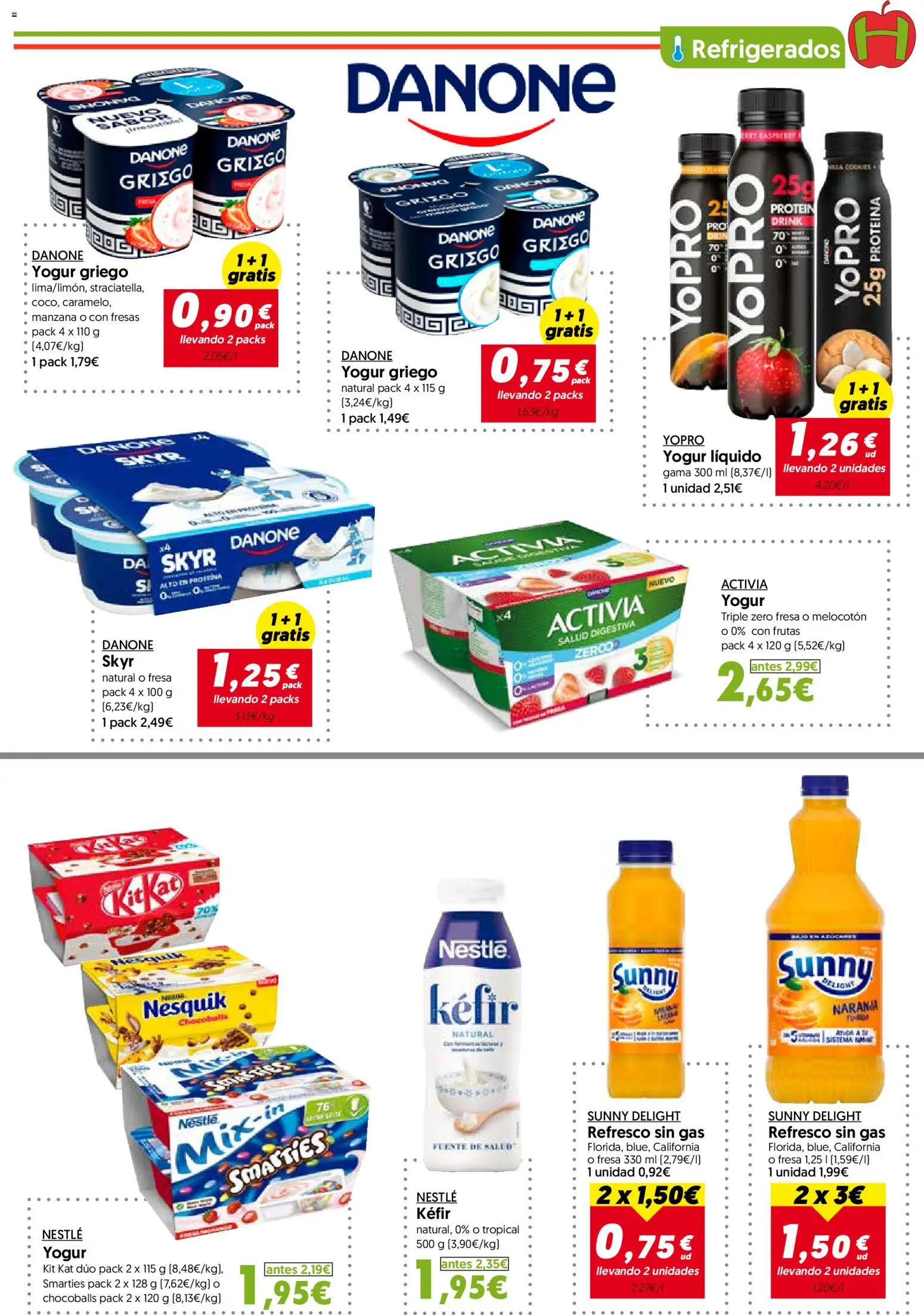 Hiper Usera folleto │ válido desde el 01/07/2026 | Página: 7 | Productos: Παγκάκι, Yogur, Μαγειρική εστία, Manzana
