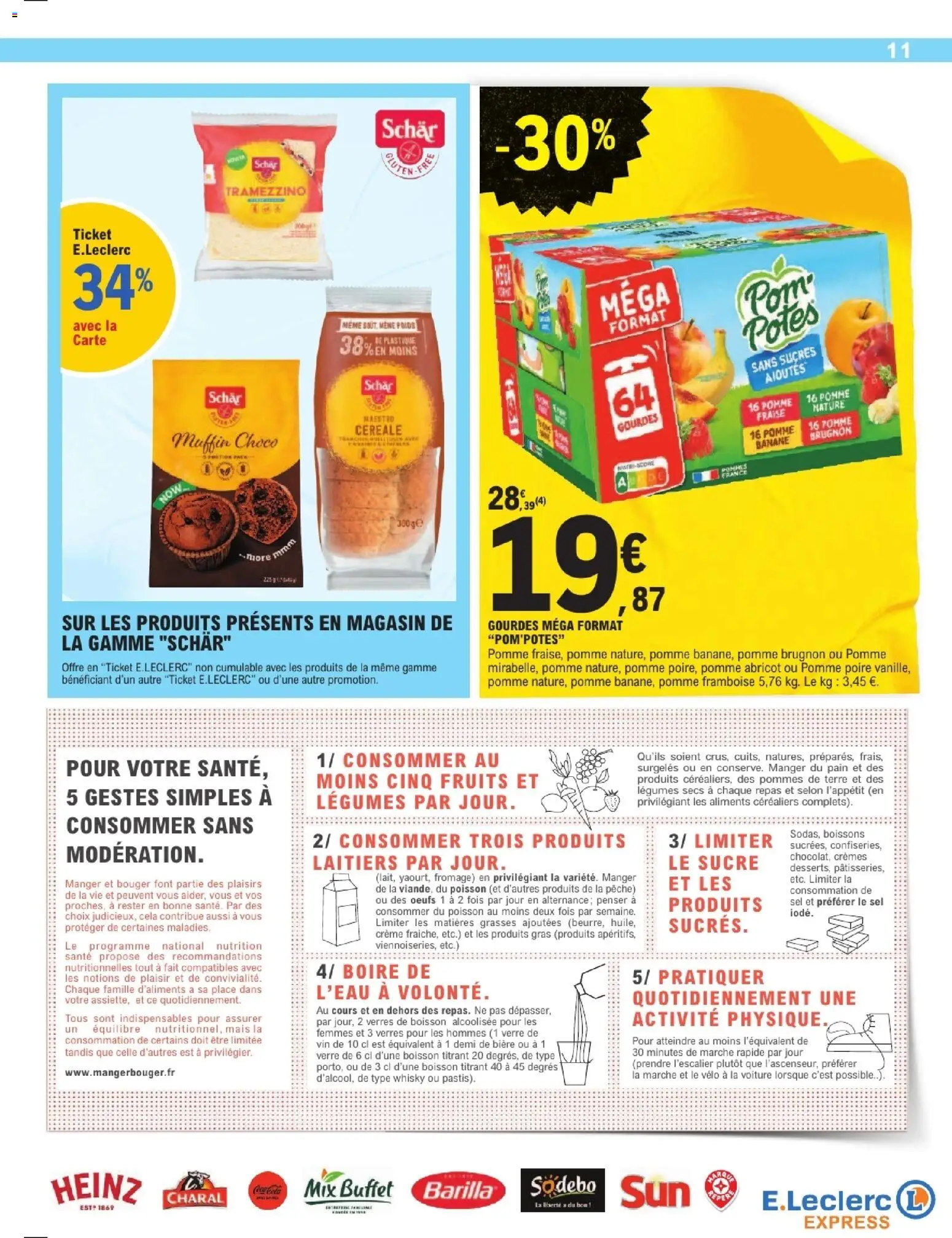 {H1} | Page: 11 | Produits: Abricot, Sucre, Pommes, Crème