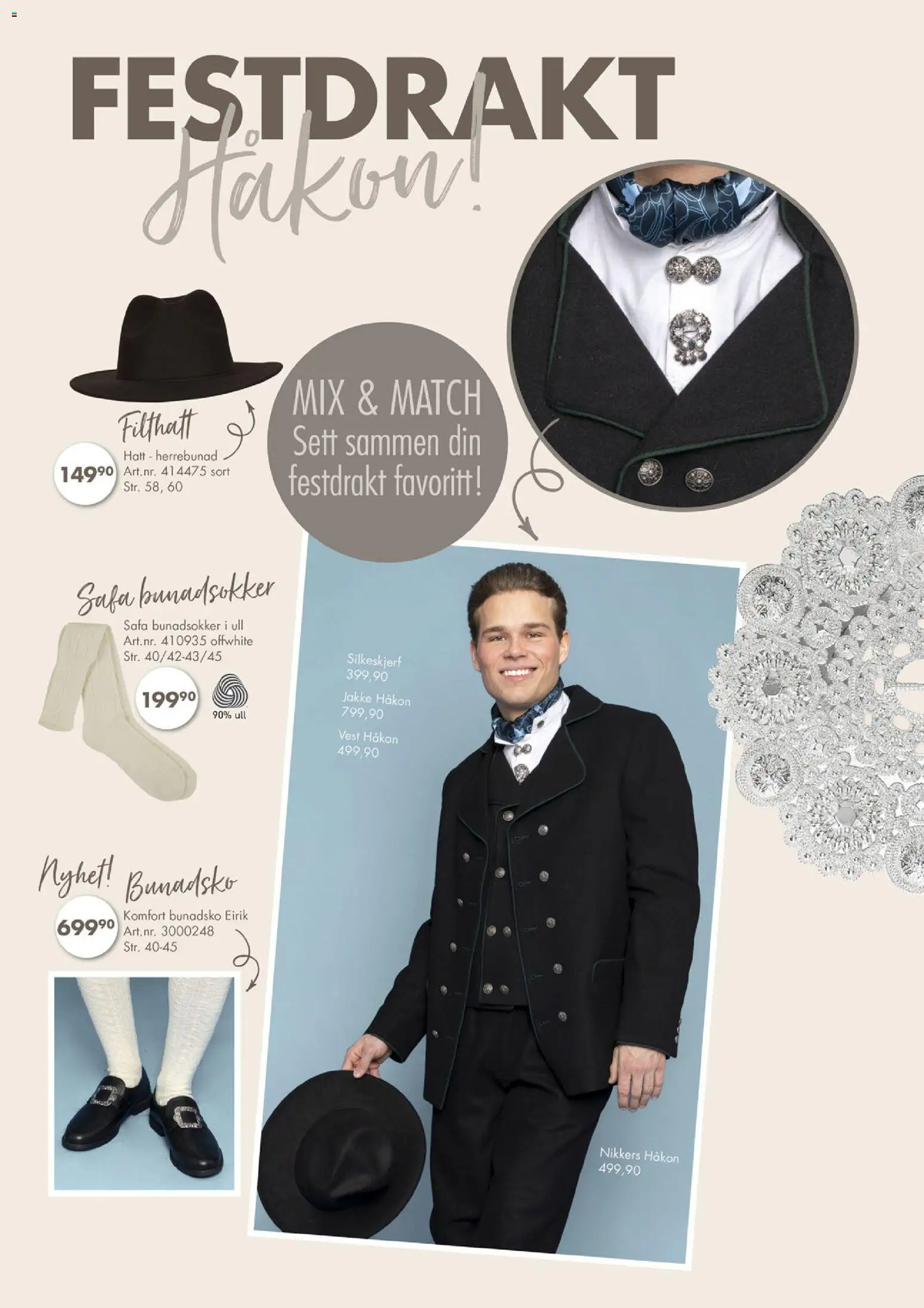 {H1} | Side: 47 | Produkter: Vest, Jakke, Hatt