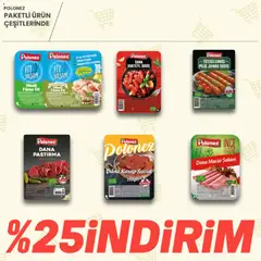 19 Haziran 2026 tarihinden itibaren geçerli olan Sarıyer kataloğu önizlemesi | Sayfa: 17 | Ürünler: Salam, Sosis, Piliç, Hindi füme