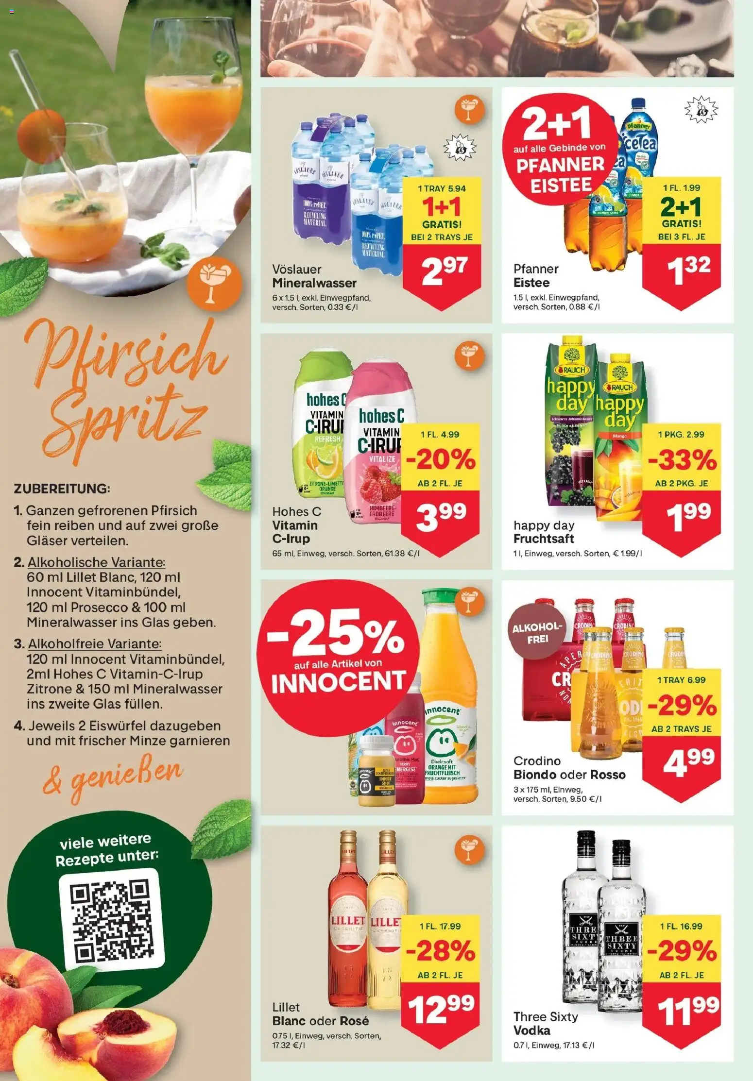 MPREIS Velden gültig ab 30.07.2026 | Seite: 10 | Produkte: Zitrone, Mango, Himbeere, Prosecco
