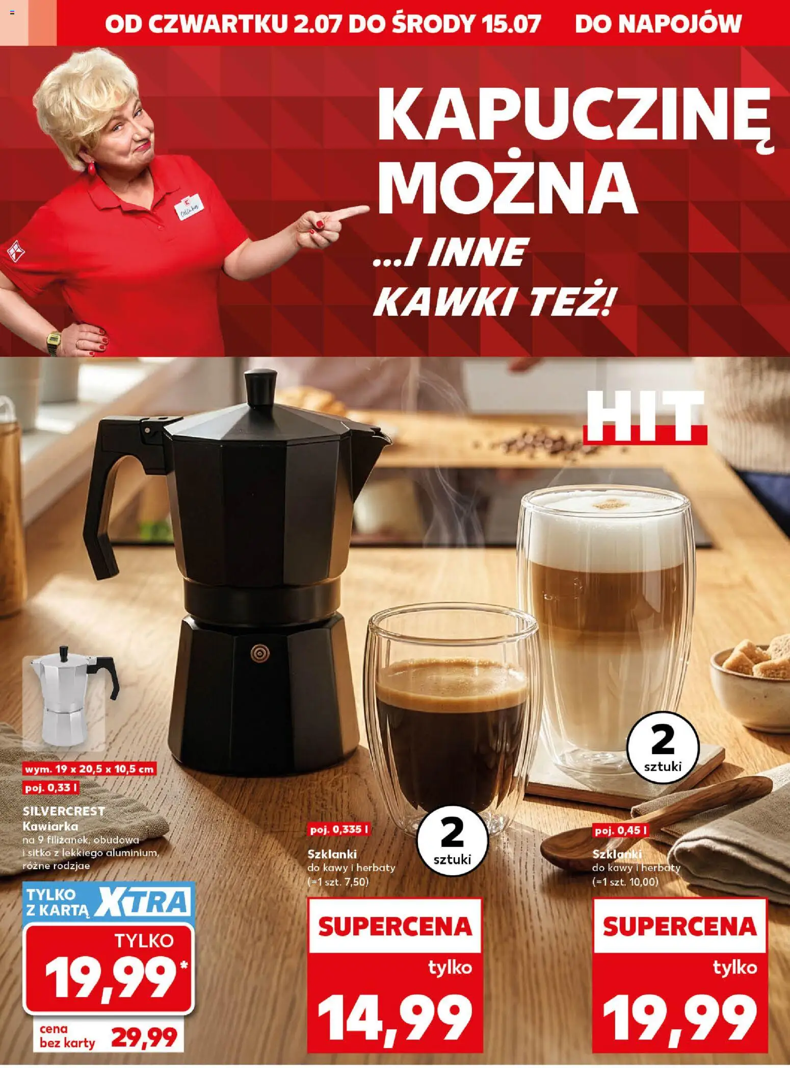 Kaufland Polsko leták - Złap okazje od 02.07.2026 | Strana: 4 | Produkty: Sítko, Karty