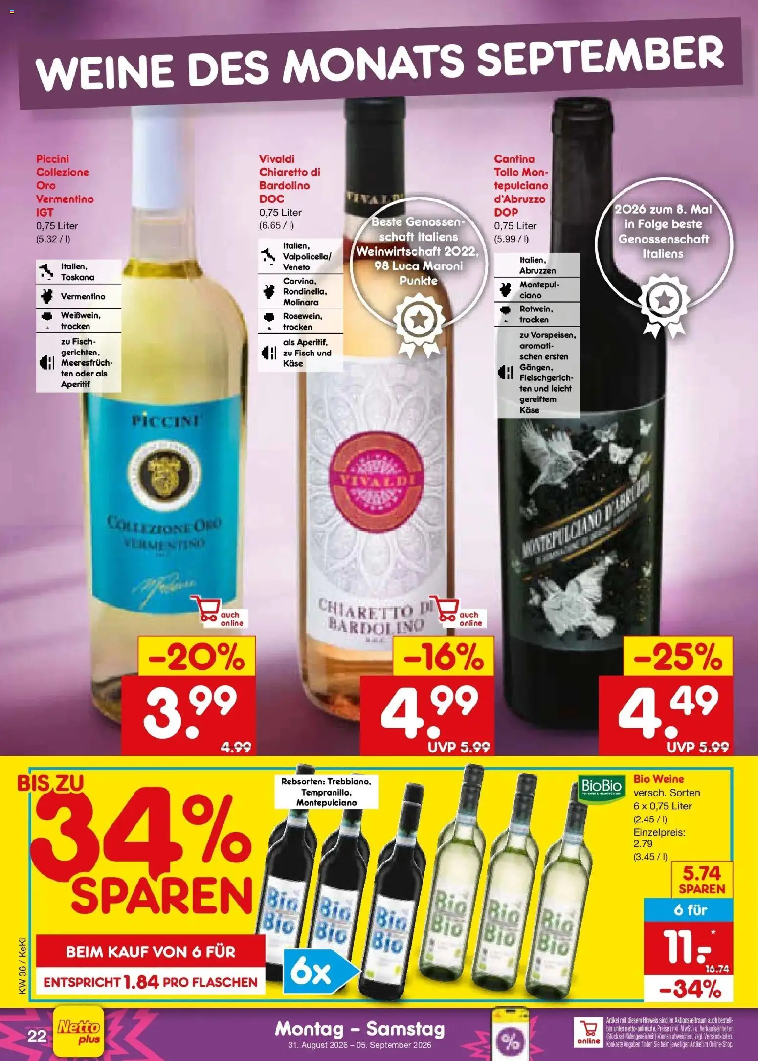 Netto Marken-Discount Prospekt Mistelbach – gültig ab 31.08.2026 | Seite: 30 | Produkte: Käse, Fisch