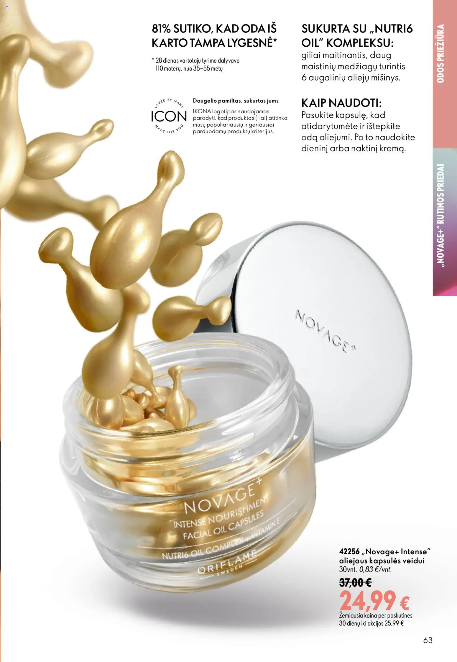 Oriflame akcijos nuo 2026.09.16 | Puslapis: 63 | Prekių: Kapsulės
